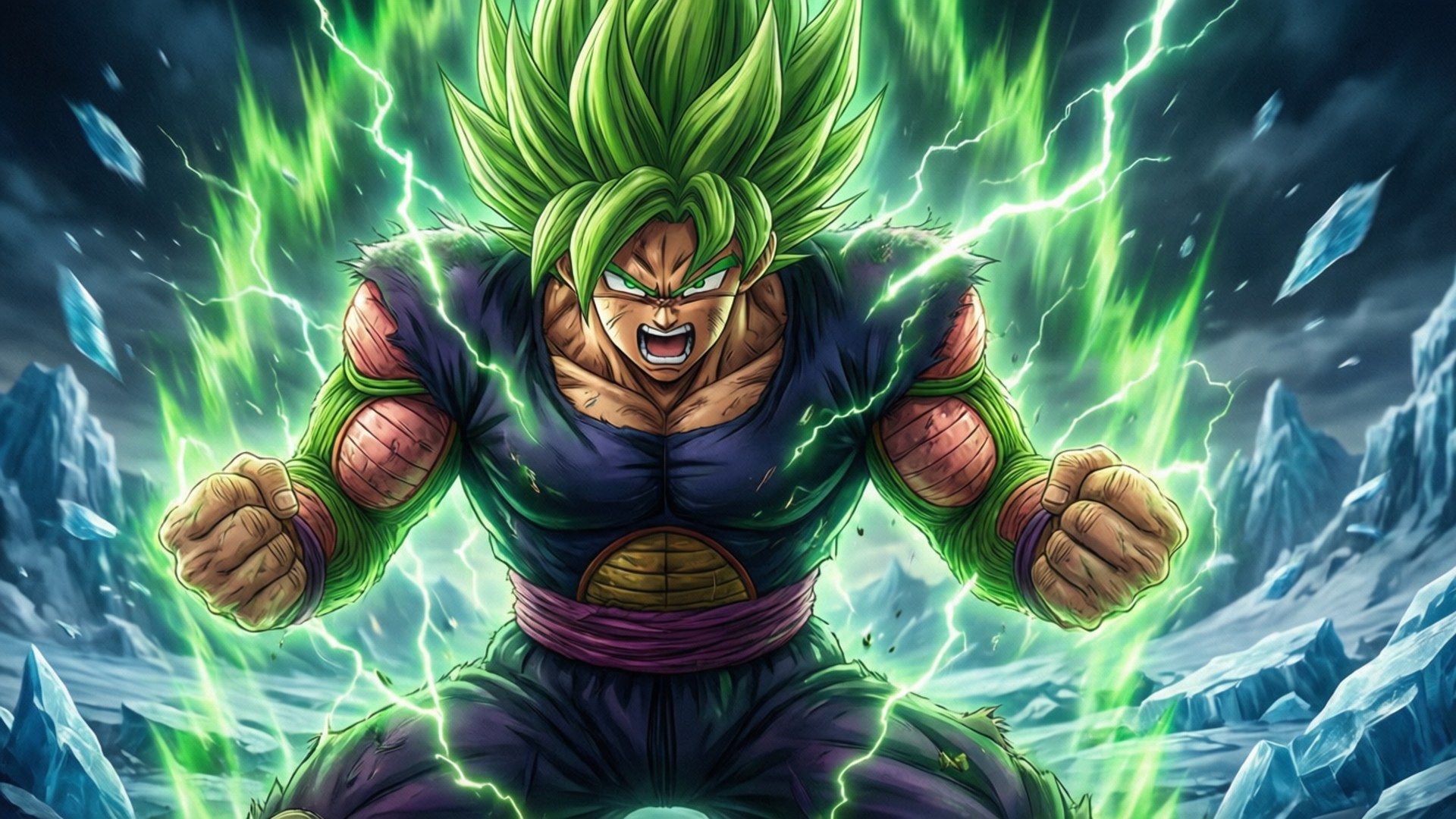 Kupaa kwa Wrath ya Broly Picha ya Ukuta