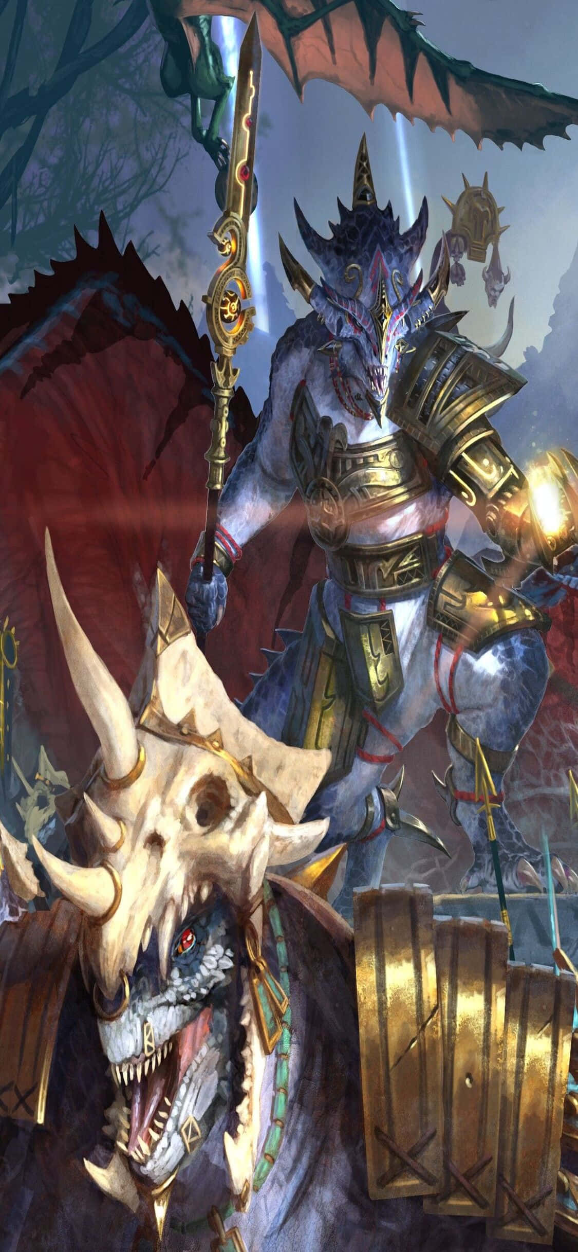 Kupanua Himaya yako kwenye Vifaa vya Mobile na Total War: Warhammer Picha ya Ukuta
