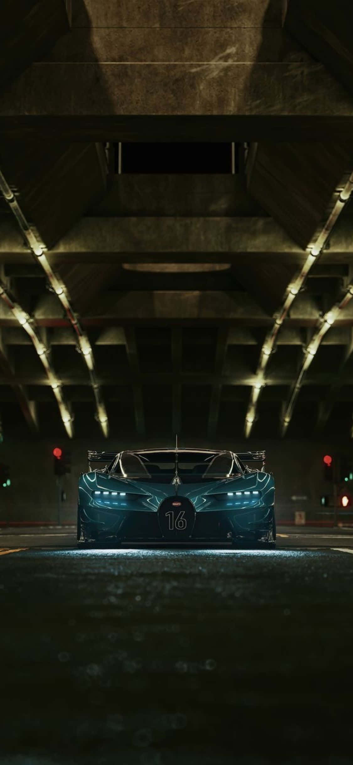 Kupata Kasi Zaidi na iPhone Xs Bugatti Picha ya Ukuta