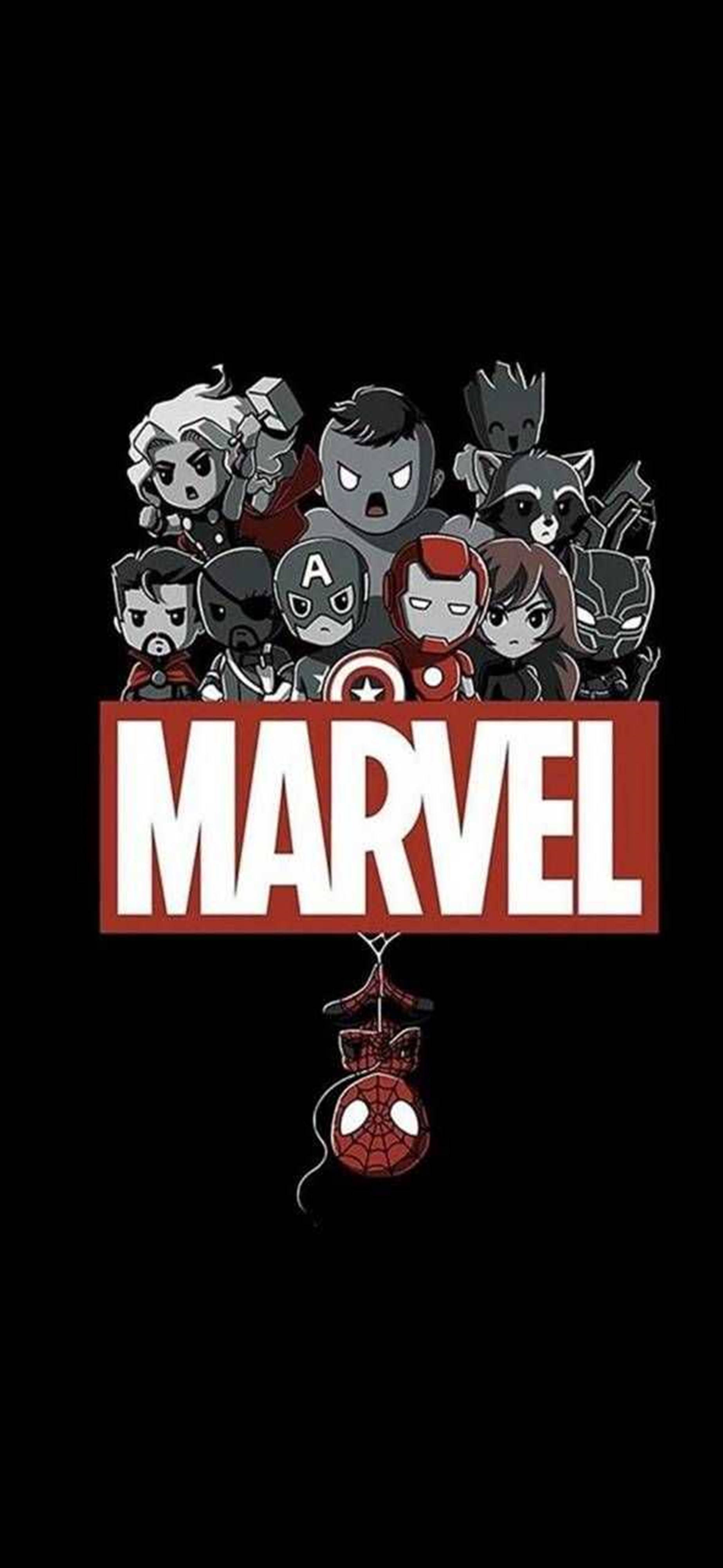 Kusafiri Dunia ya Marvel kwa 4K ya kuvutia kwenye simu yako. Picha ya Ukuta