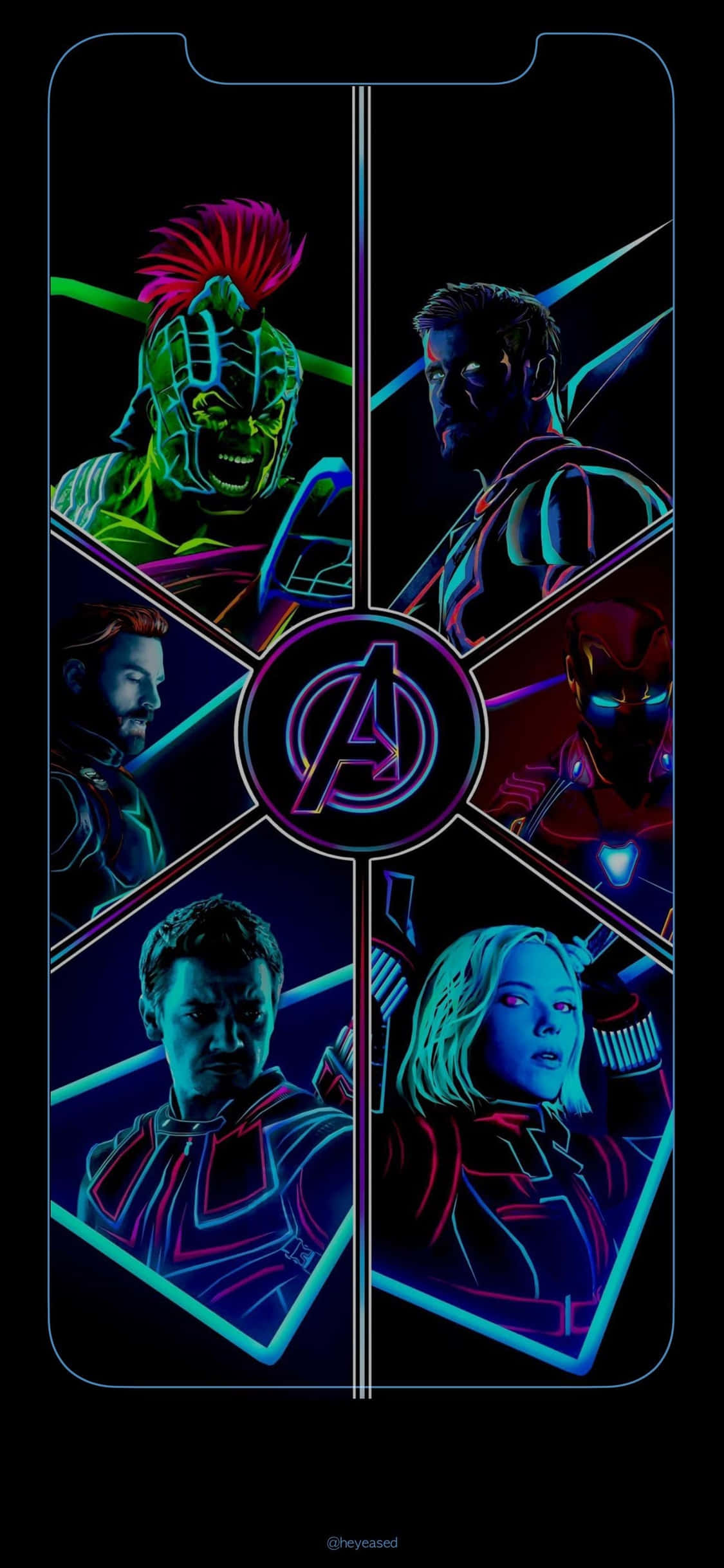 Kusafiri Safari ya Avengers ya Ajabu kwenye iPhone Xs Yako Picha ya Ukuta