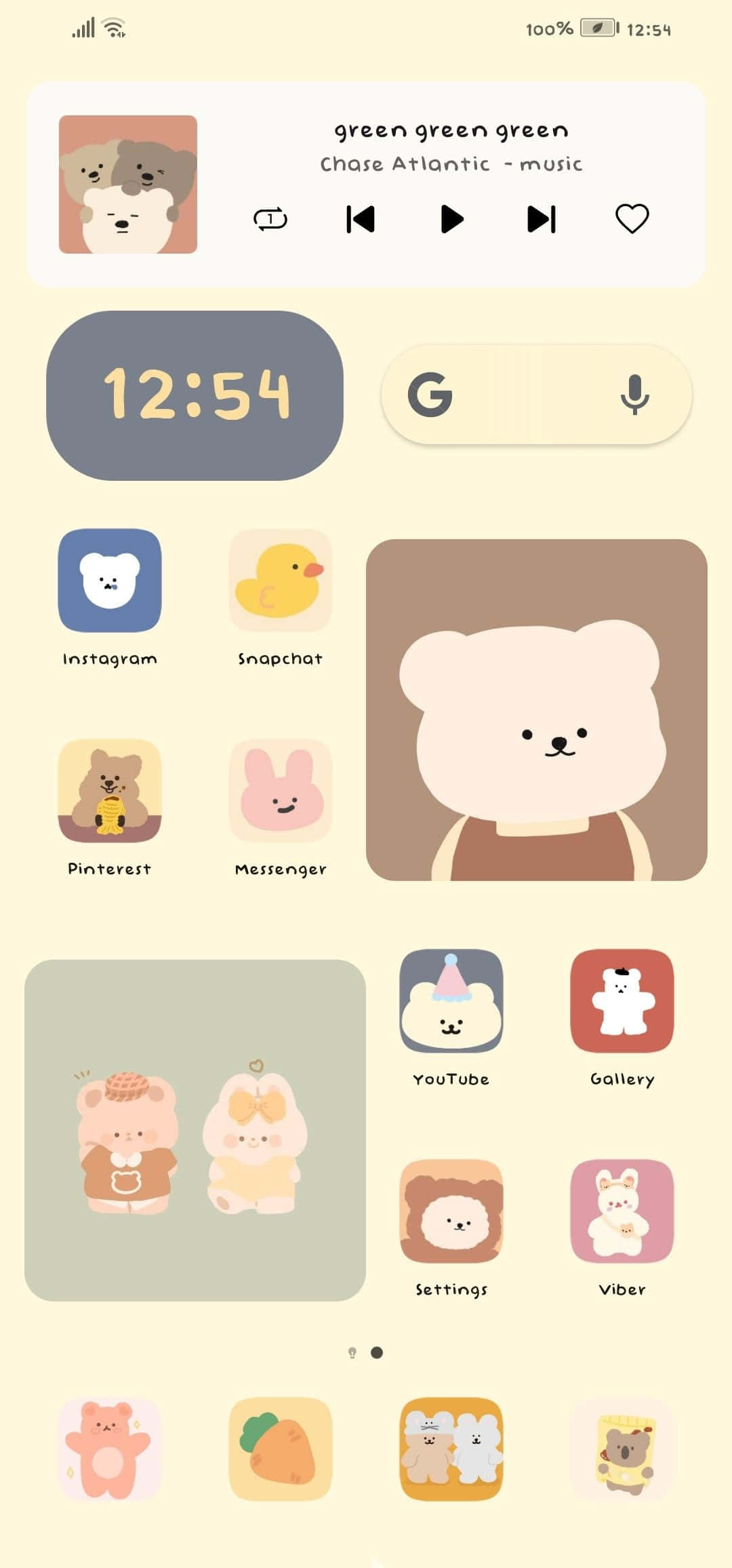 "Kupata Furaha ya Aesthetic Widgets!" Picha ya Ukuta