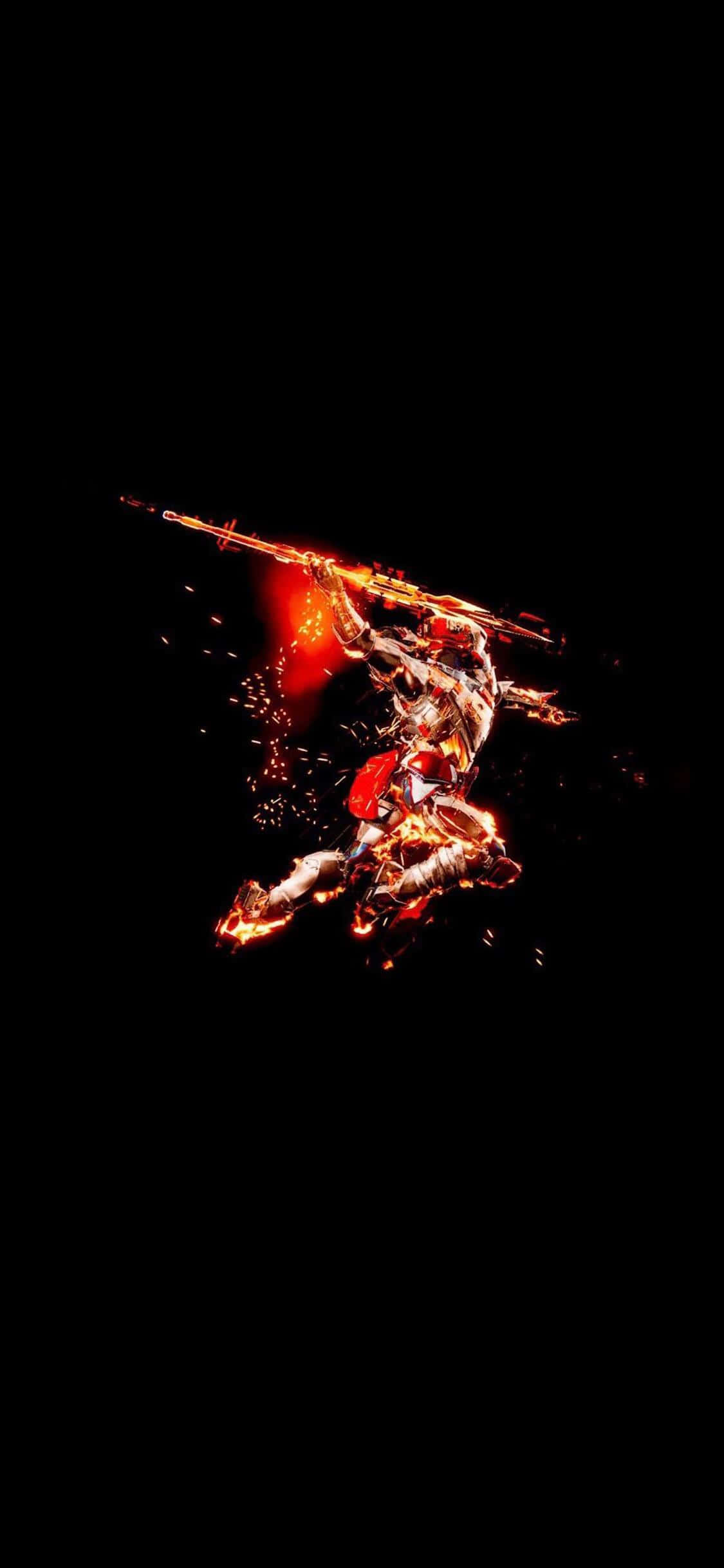 Kusaidia kufurahia uzoefu wa michezo ya kubahatisha kwenye iPhone Xs na Destiny 2 Picha ya Ukuta