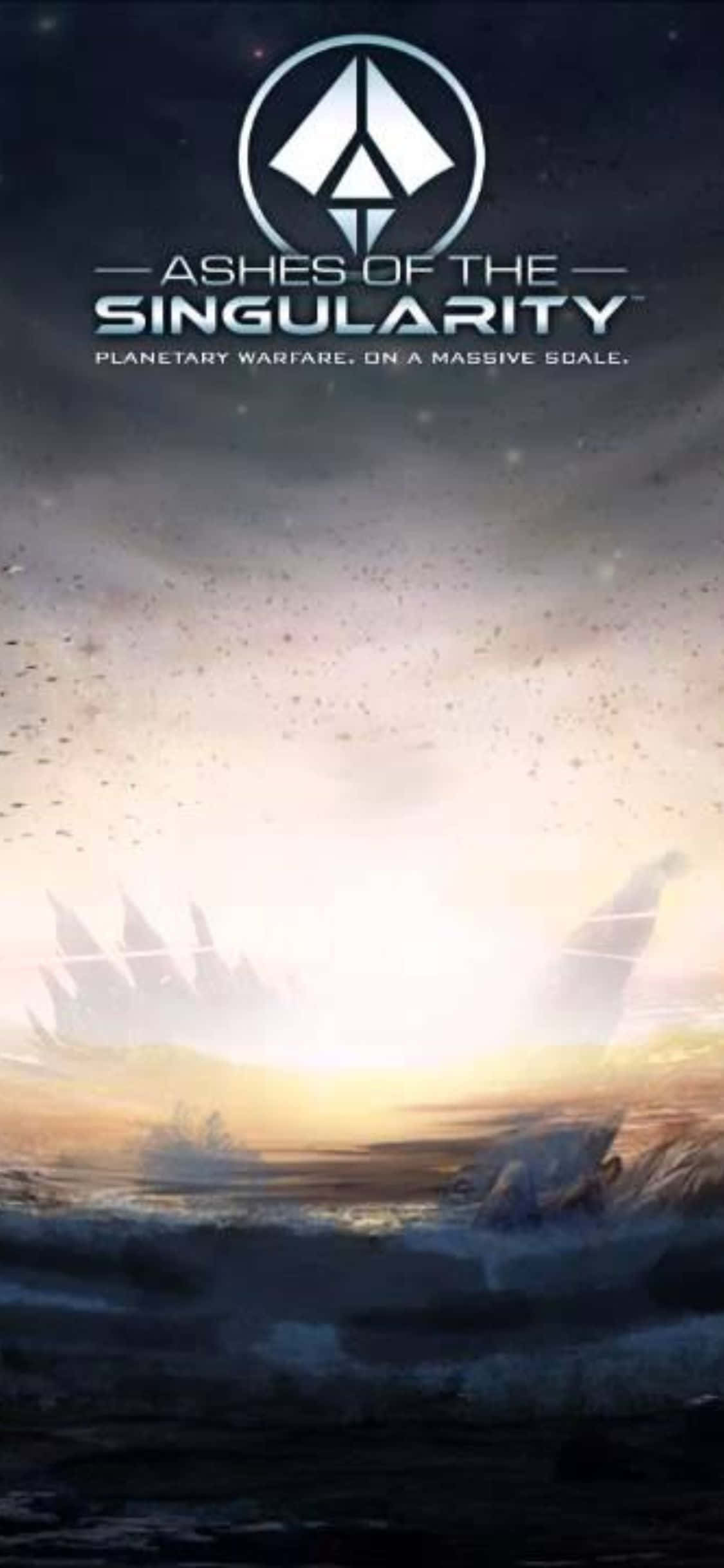 Kusaidia kwa changamoto na msisimko wa mchezo wa wakati halisi wa uhalisia kwenye iPhone X na Ashes Of The Singularity Escalation Picha ya Ukuta