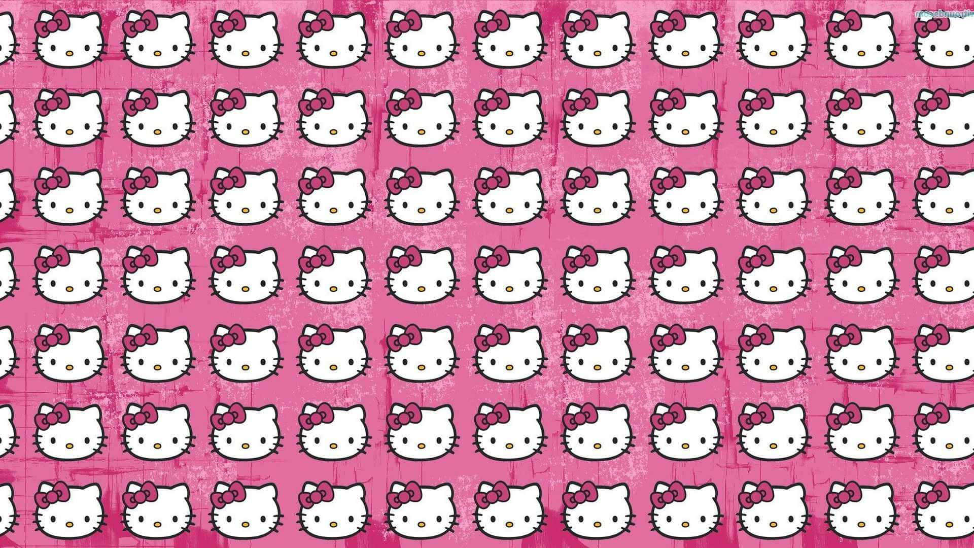 Kusaidia Ulimwengu wa Sihr wa Furaha na Sanrio Picha ya Ukuta