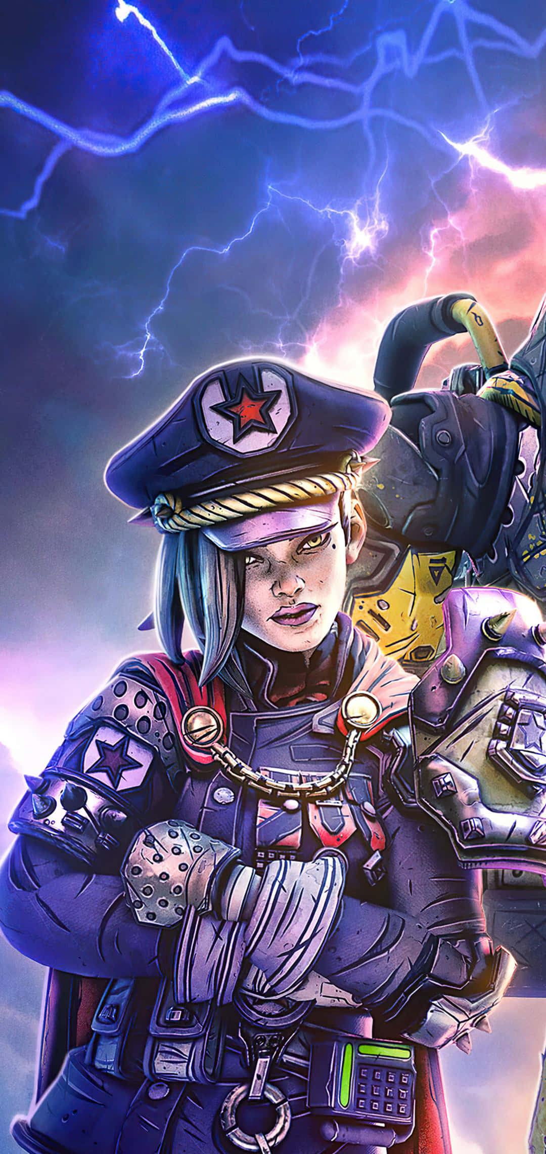Kusaidia uzoefu wa mchezo wa kusisimua na Pixel 3xl na Borderlands 3 Picha ya Ukuta