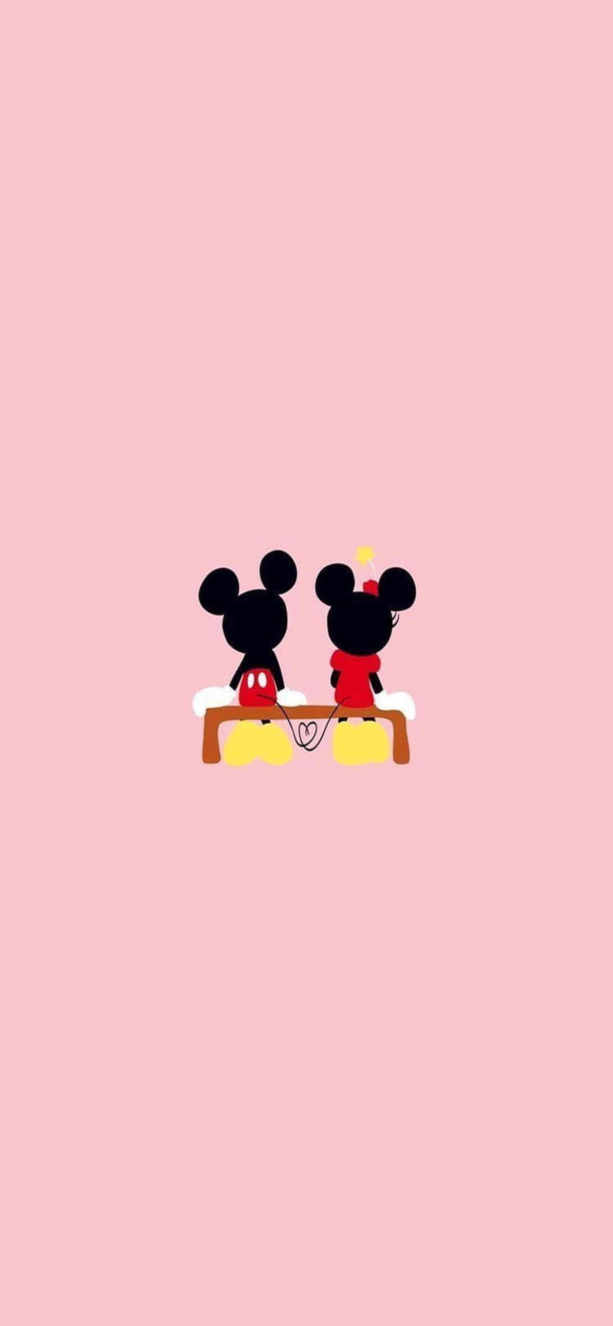 Kusaidia kwa Uzoefu wa Disney kwenye iPhone Xs Max yako Picha ya Ukuta