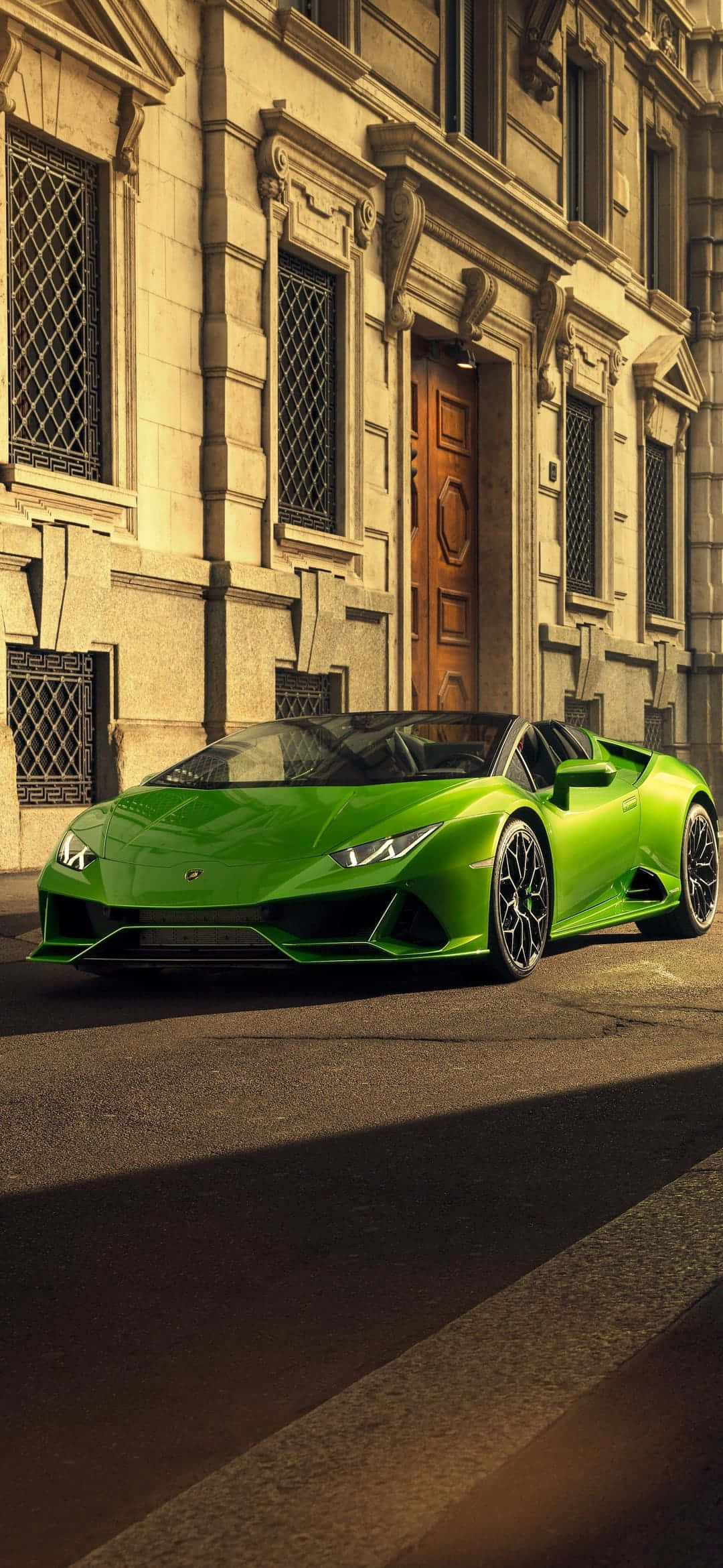 Tafuta Mwendo wa Kuendesha Lamborghini na Google Pixel 3xl Picha ya Ukuta