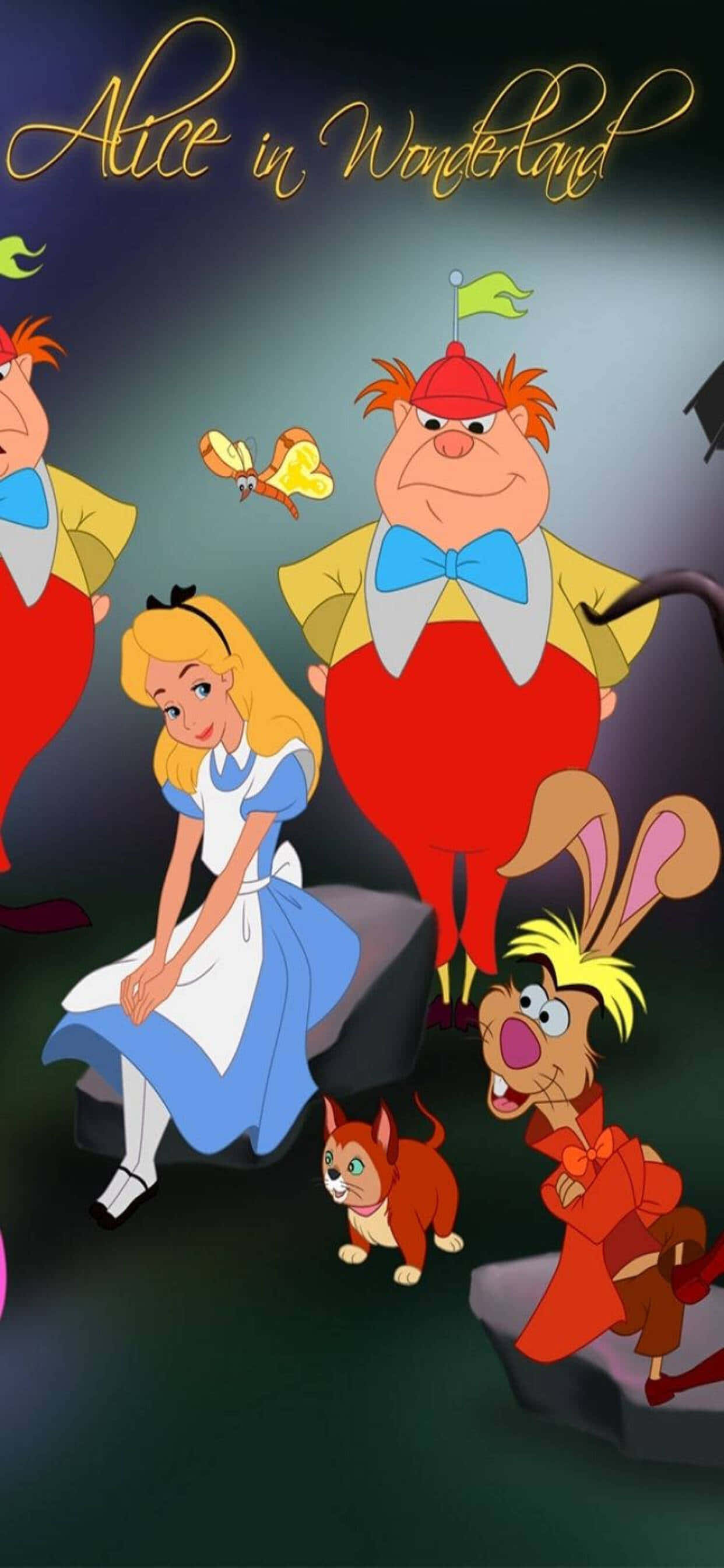 Kusaidia wahusika wako wa Disney wakati wanaishi na iPhone Xs Max Picha ya Ukuta