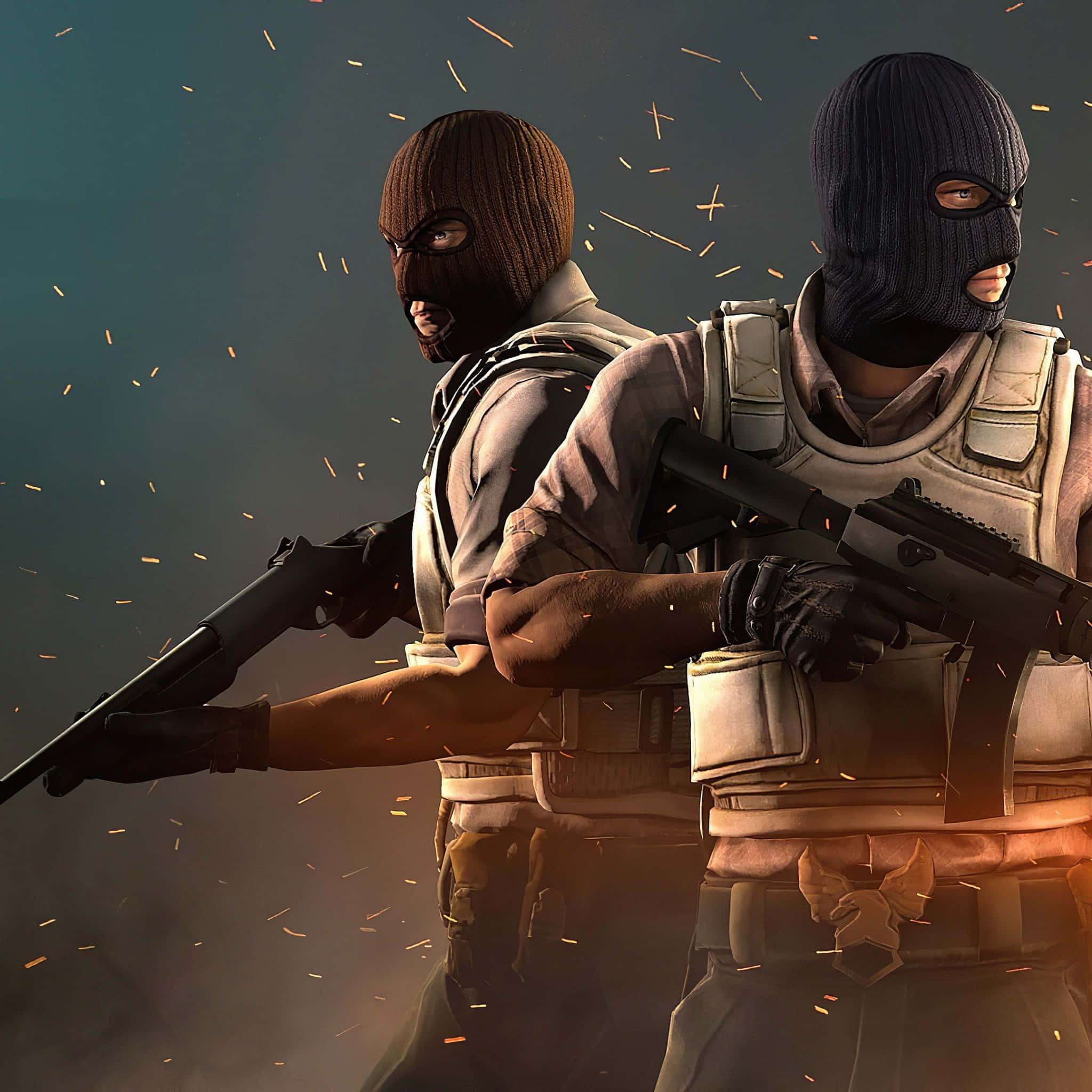 Kusanya timu wako wa wachezaji wa Counter-Strike Global Offensive! Picha ya Ukuta