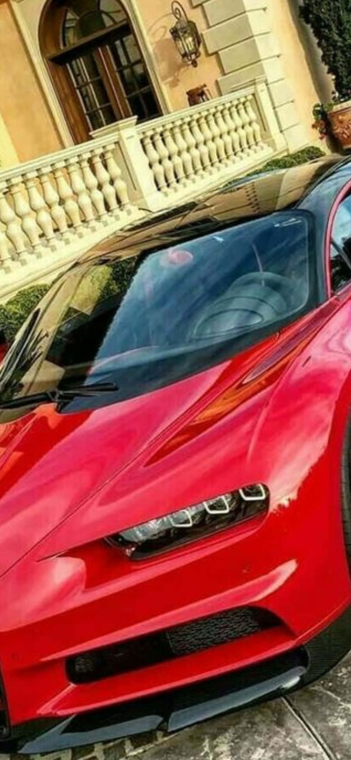 Uzoefu wa New Levels of Luxury na iPhone Xs Bugatti Picha ya Ukuta