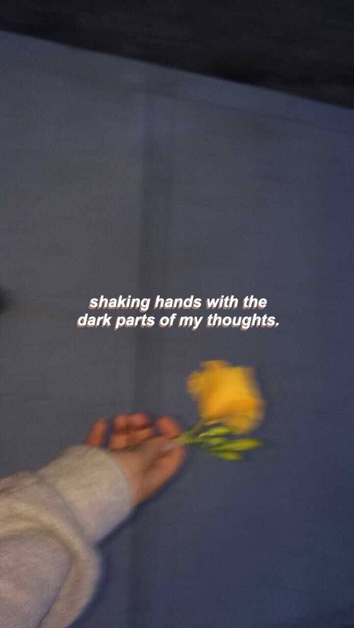 Kushikana Mikono Aesthetic Grunge Nukuu ya iPhone Picha ya Ukuta