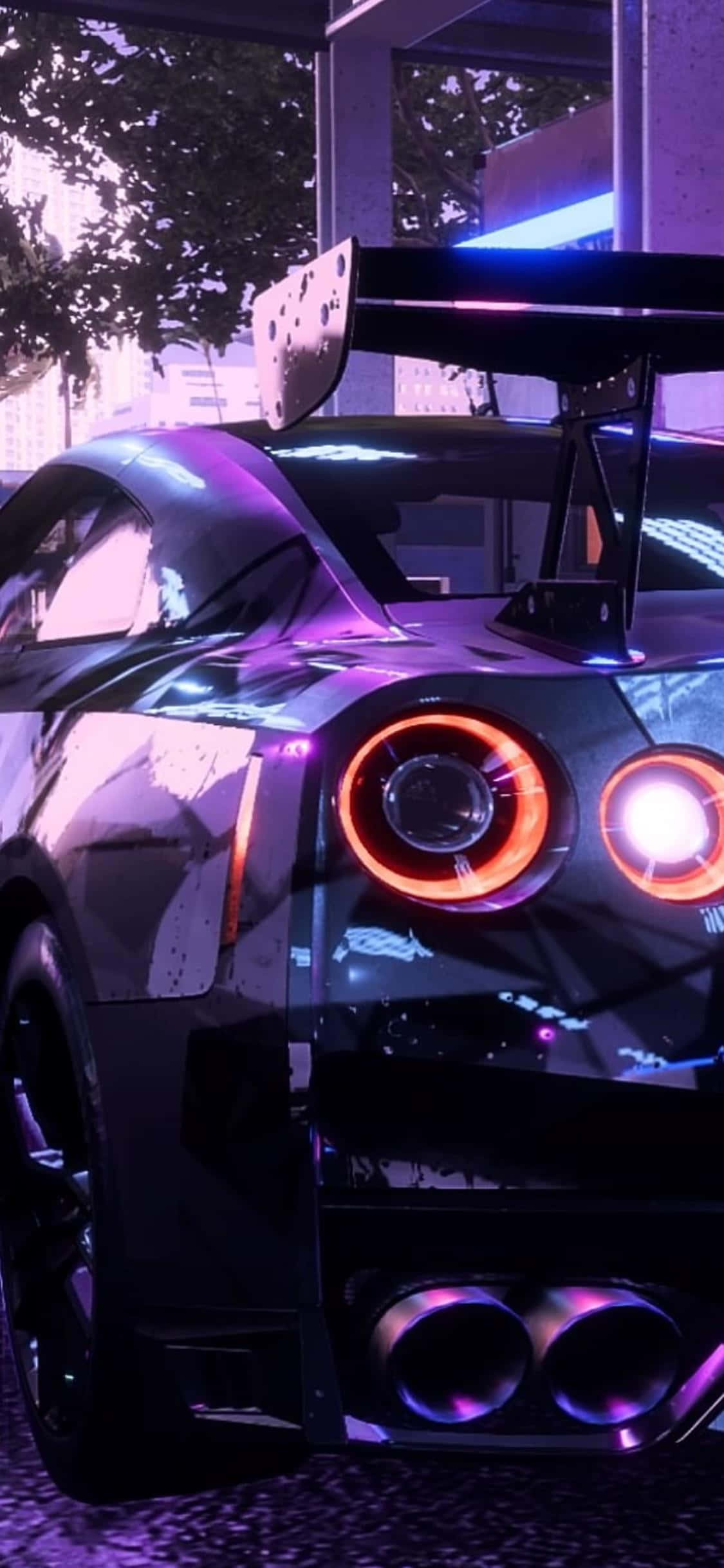Kushinda Mitaa na Kuamuru Mbio na iPhone XS na Need for Speed Heat Picha ya Ukuta