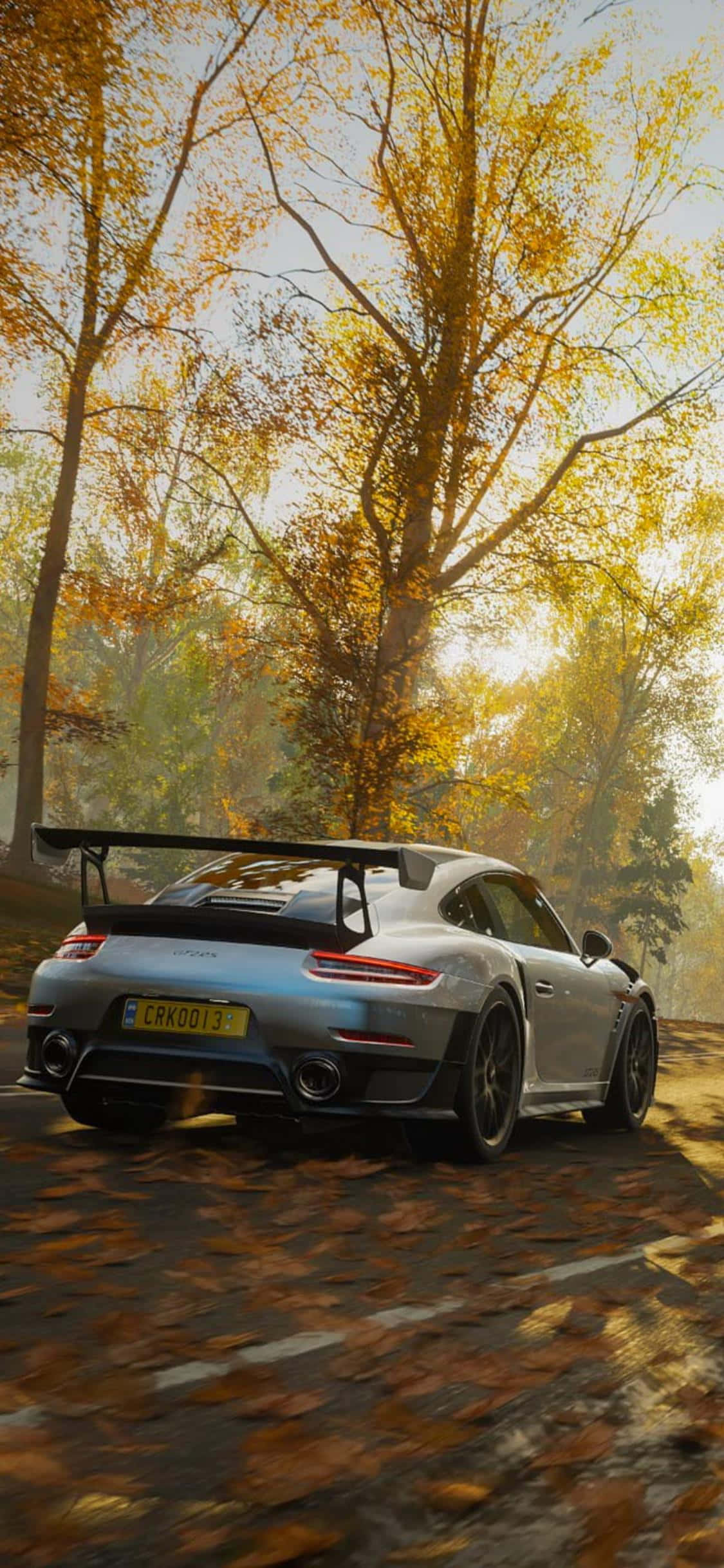 Kushinda Mwendo wa Kusafiri na iPhone Xs & Forza Horizon 4 Picha ya Ukuta