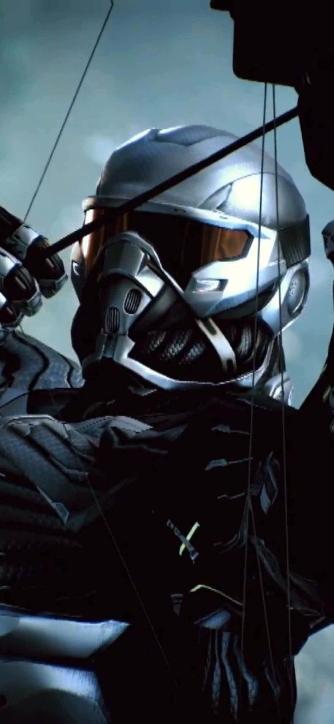 Kushinda Vita na iPhone X na Crysis 3 Picha ya Ukuta