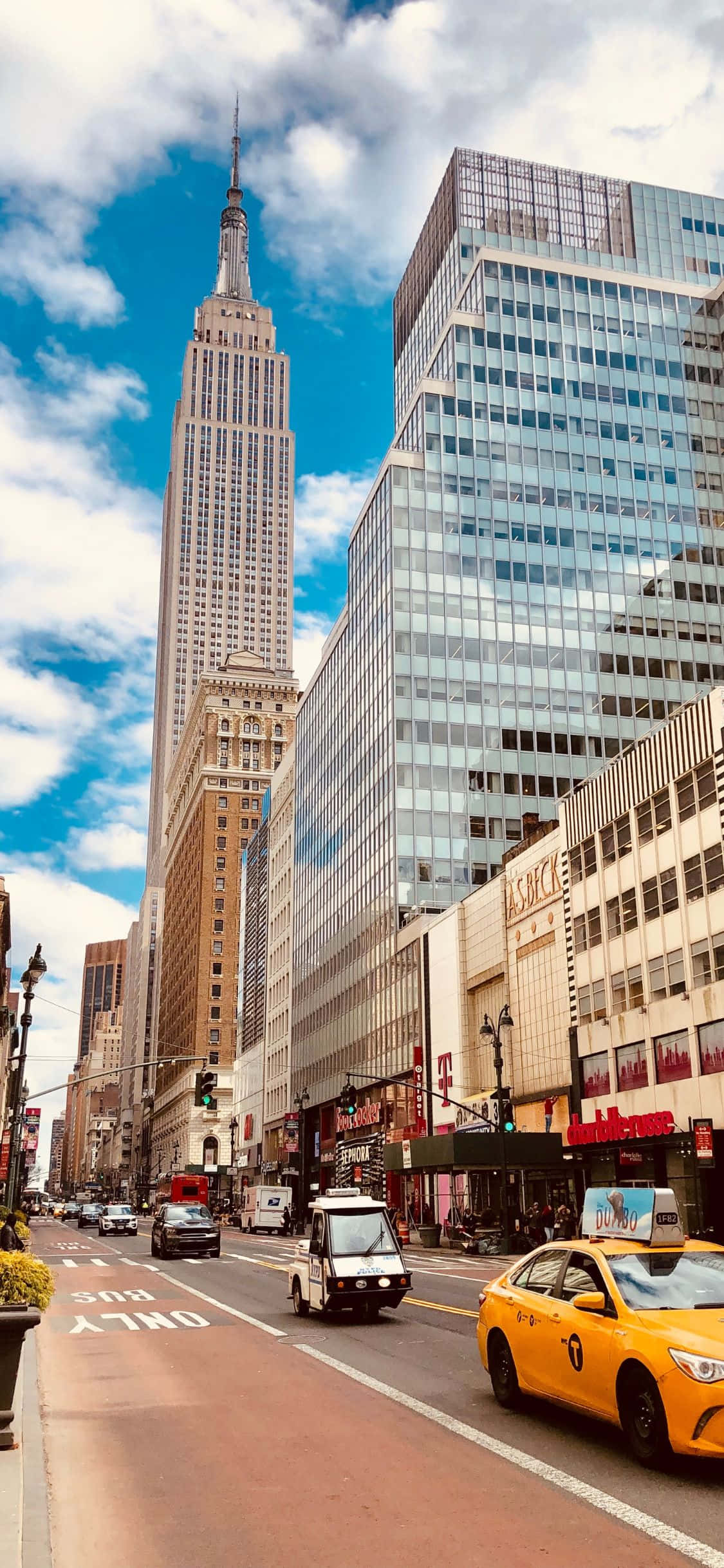 Kukumbatia uzuri wa New York City na iPhone Xs Picha ya Ukuta