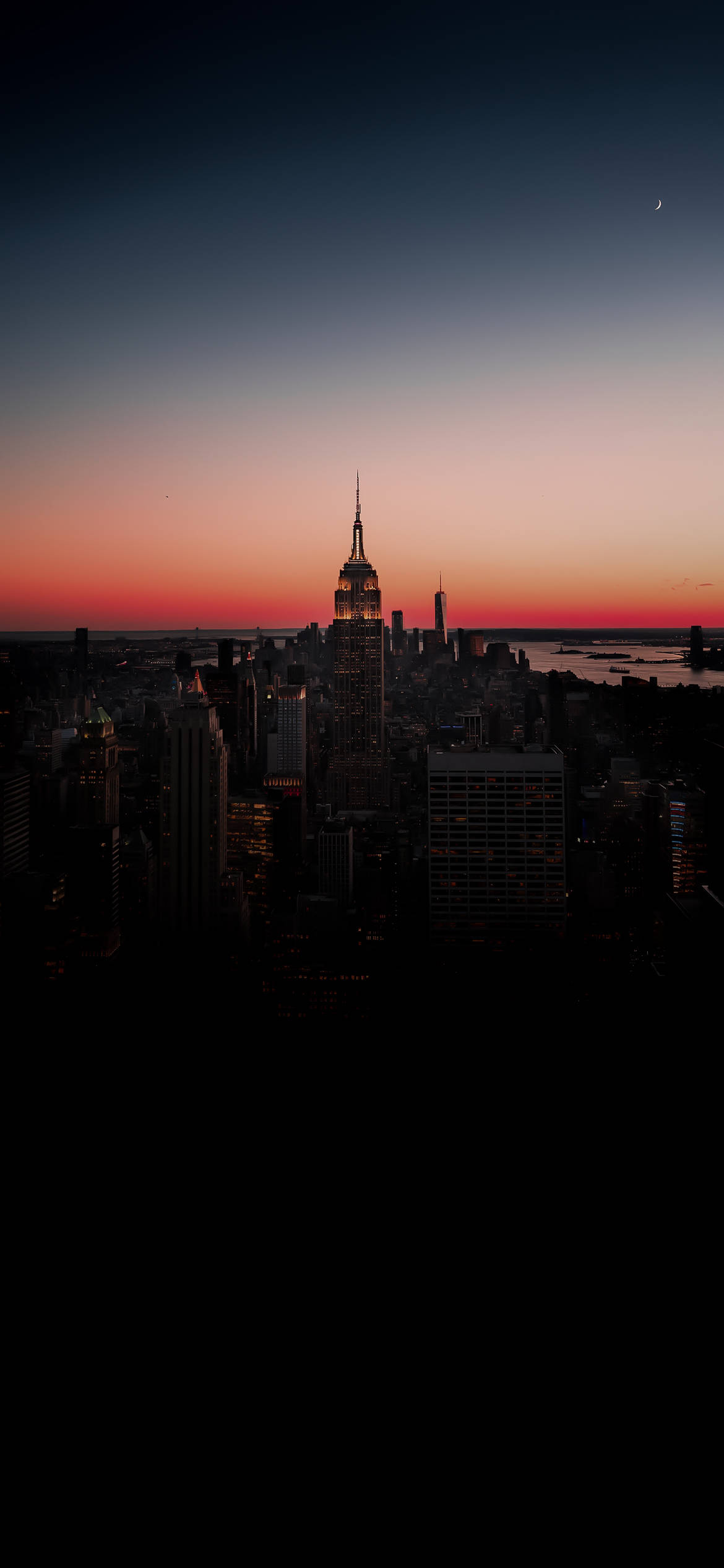 Kushuhudia sihri ya The Big Apple na New York Cityscape hii ya kuvutia Picha ya Ukuta