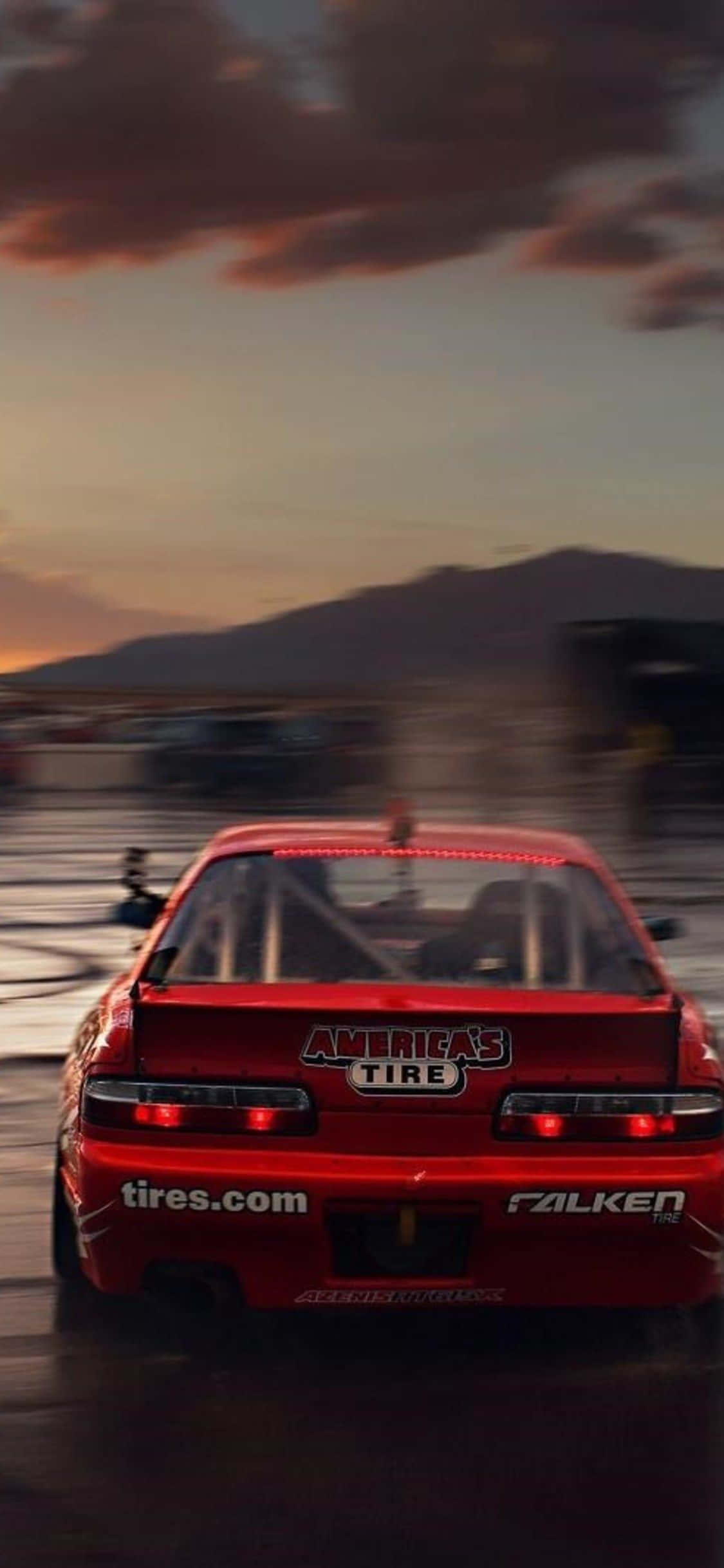 Kusoma mhemko wa Project Cars 2 na iPhone Xs Max Picha ya Ukuta