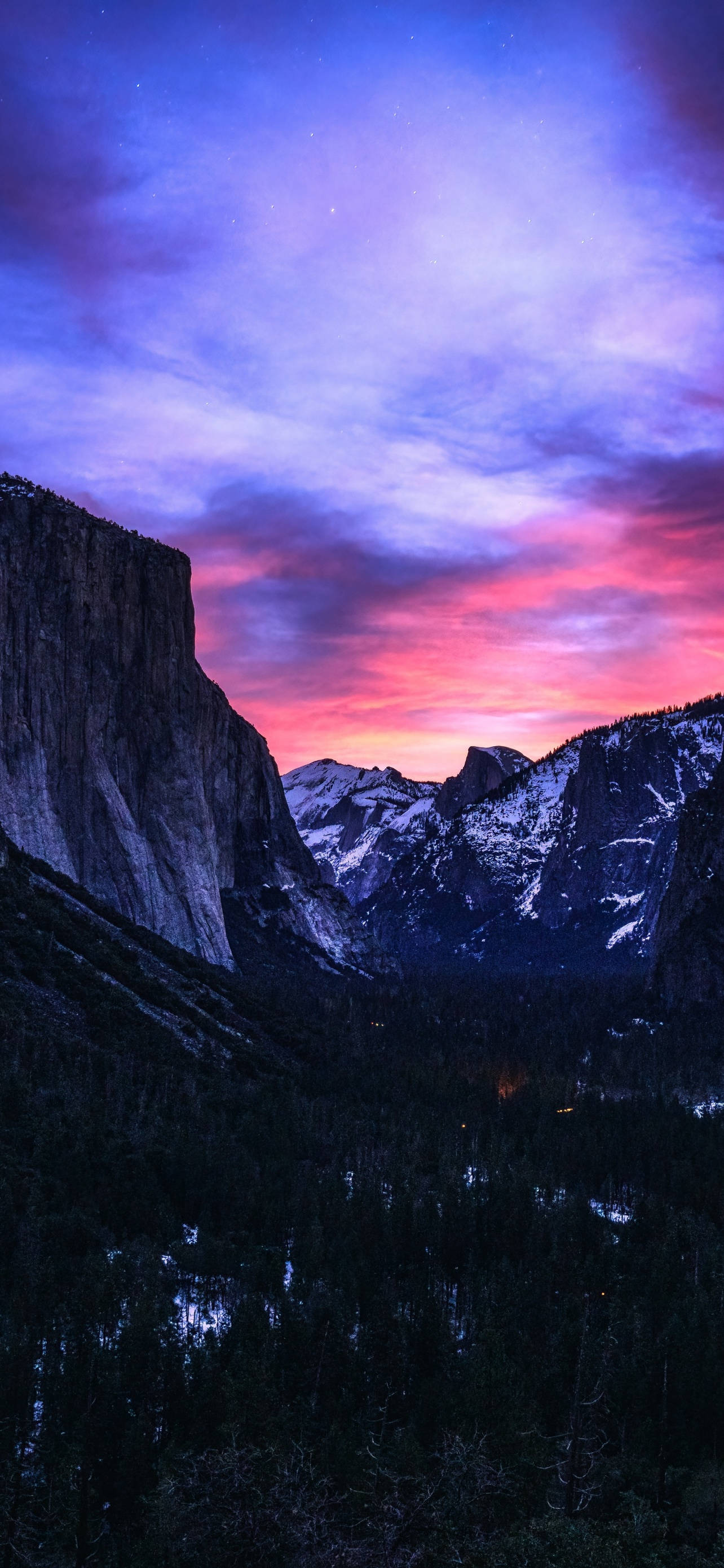 Kusoma Uzuri Wa Ajabu Na Ukuu Wa Yosemite National Park Kwenye iPhone Yako Picha ya Ukuta