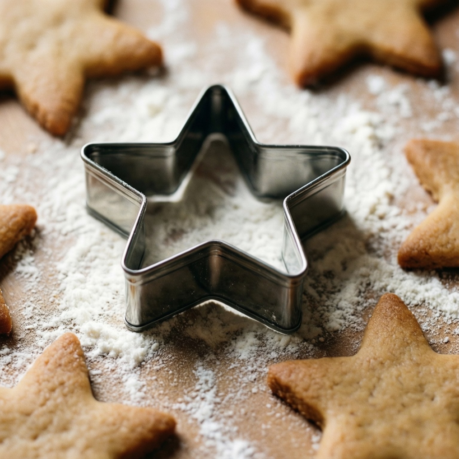 Kutengeneza Keki za Krismasi Picha ya Ukuta
