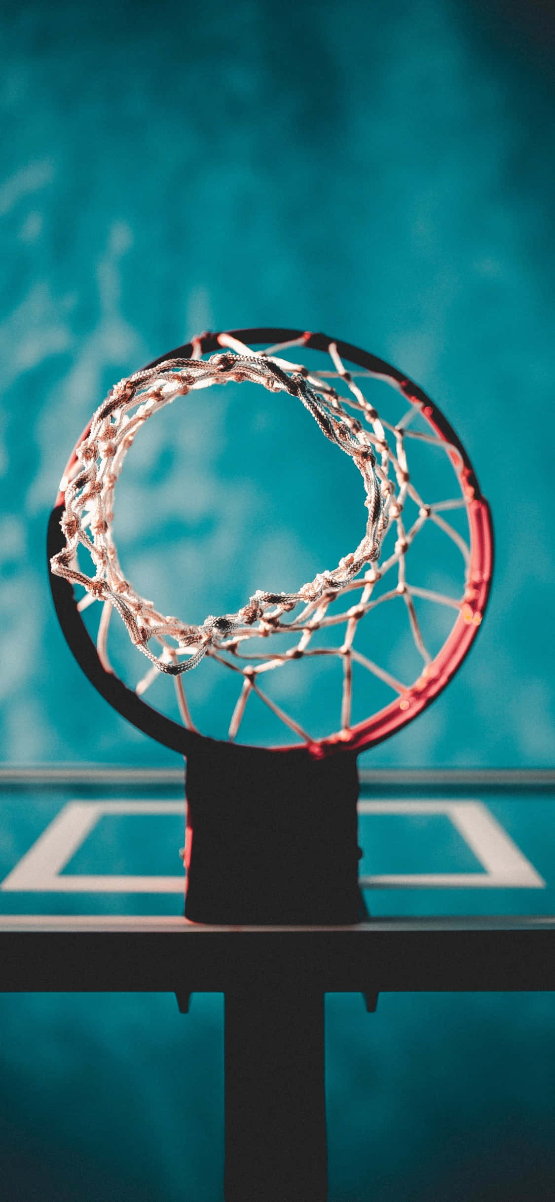 Kutoa Ndani ya Hoopster Wako na iPhone Xs Picha ya Ukuta