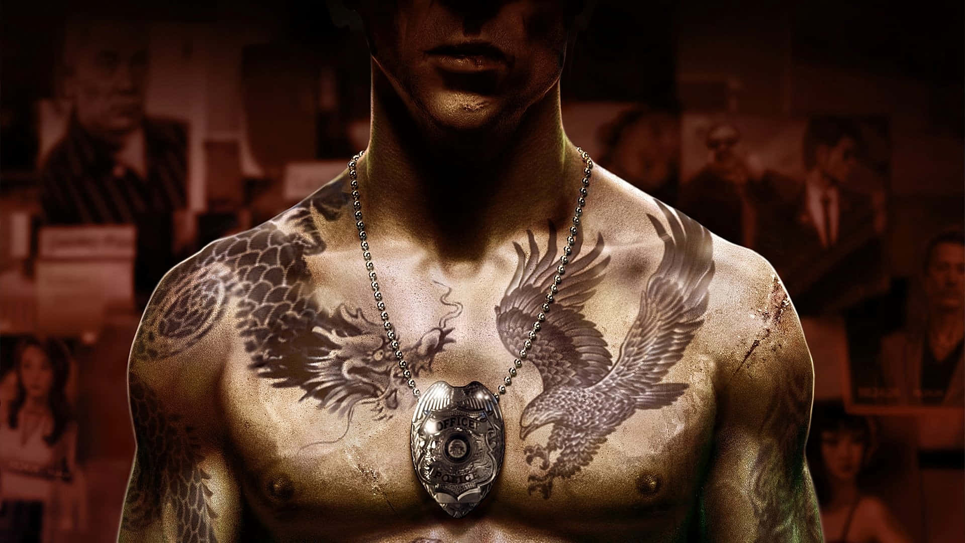 Kutumia nguvu za Sleeping Dogs na kuleta mitaa ya Hong Kong Picha ya Ukuta