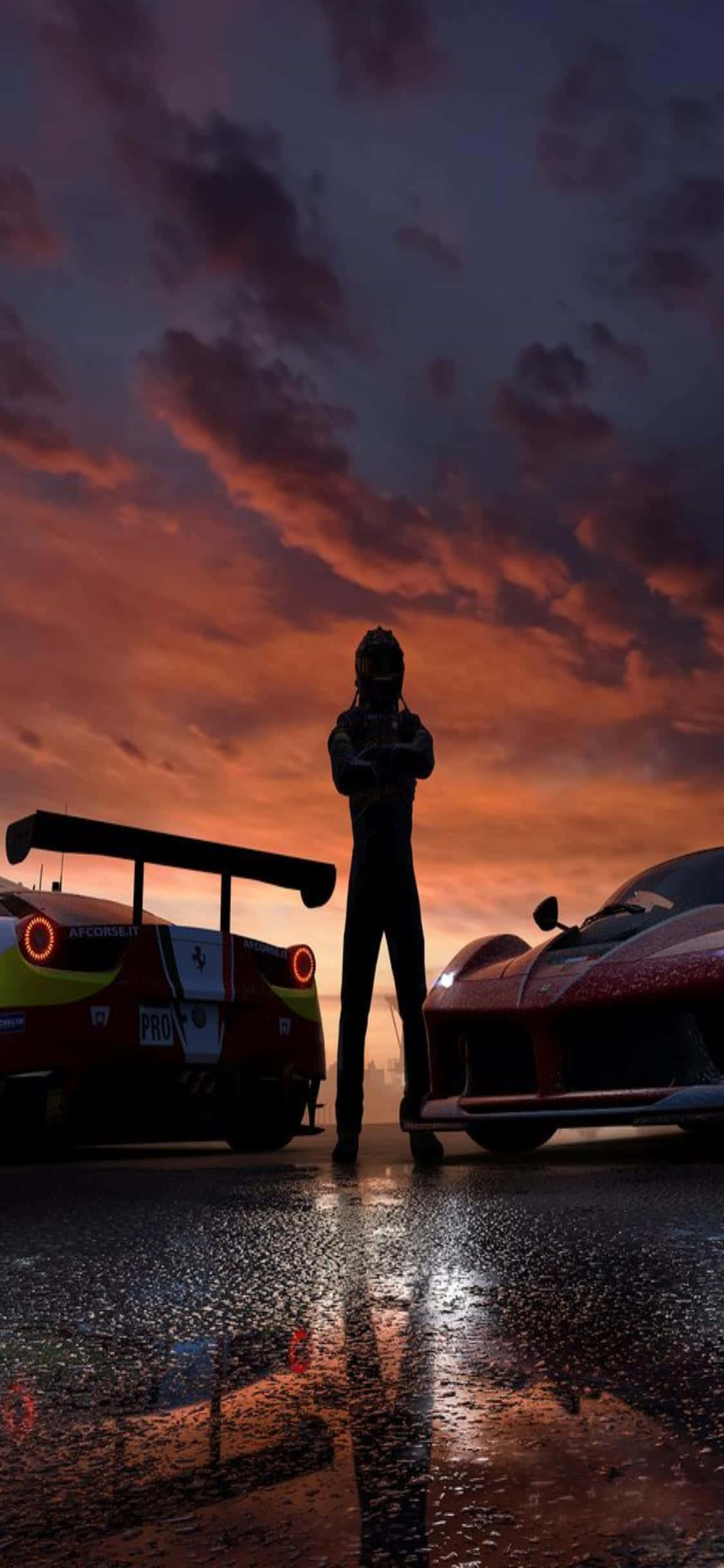 Kuweka Mazingira ya Safari Yako ya Kukimbia na iPhone Xs na Forza Horizon 4 Picha ya Ukuta