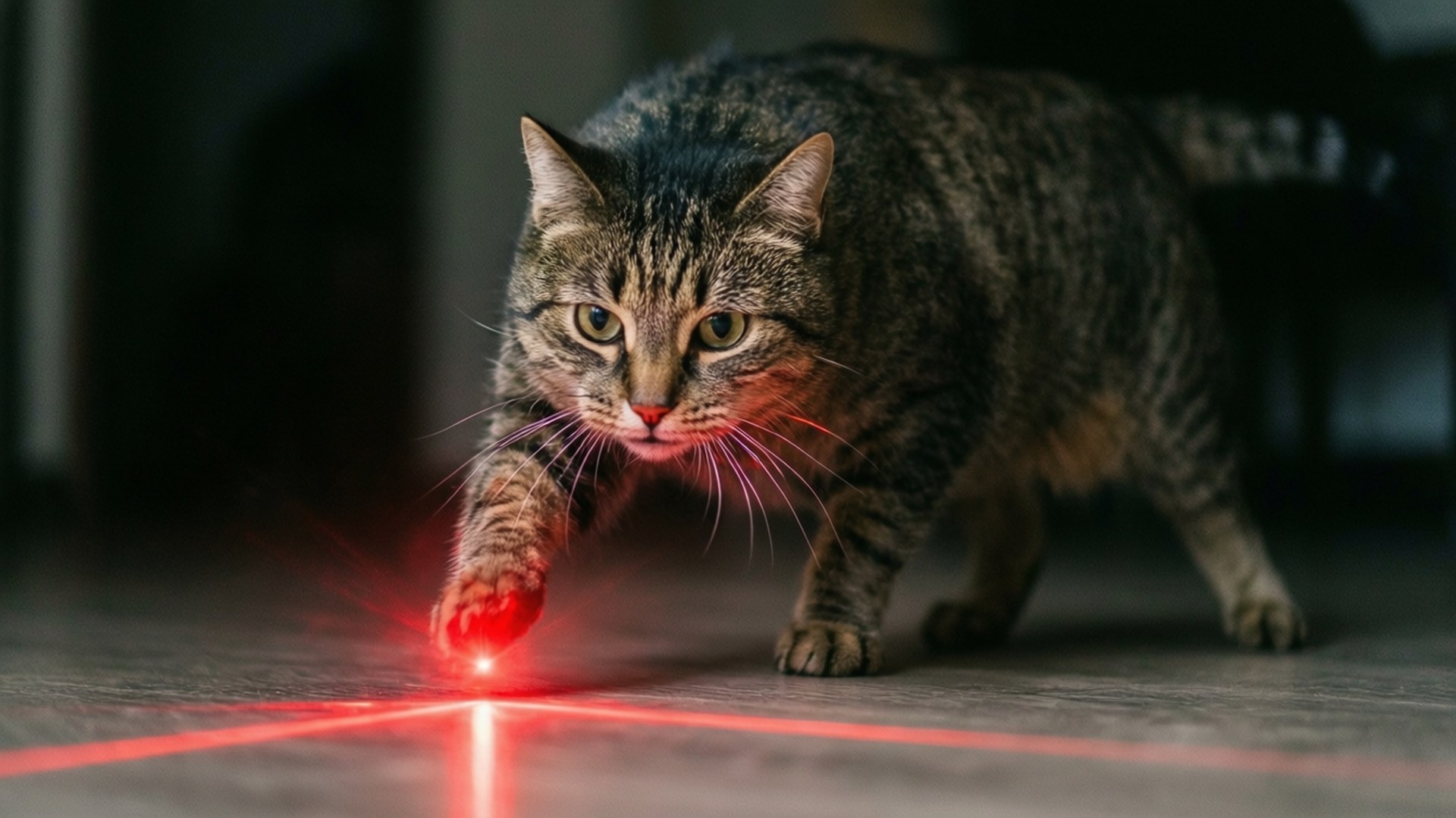 Kuwinda Doti la Laser Picha ya Ukuta