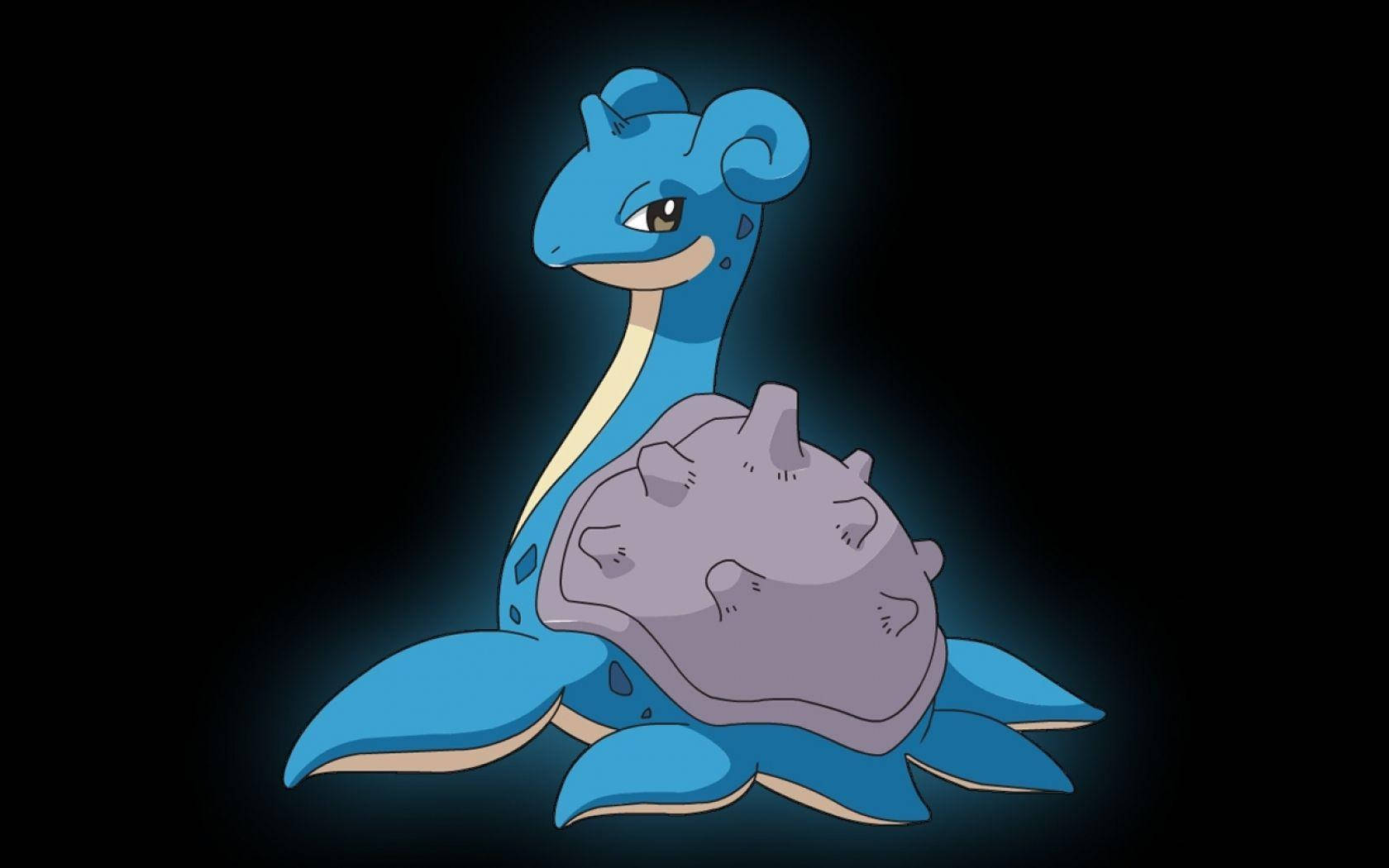 Lapras Background Nyeusi Picha ya Ukuta