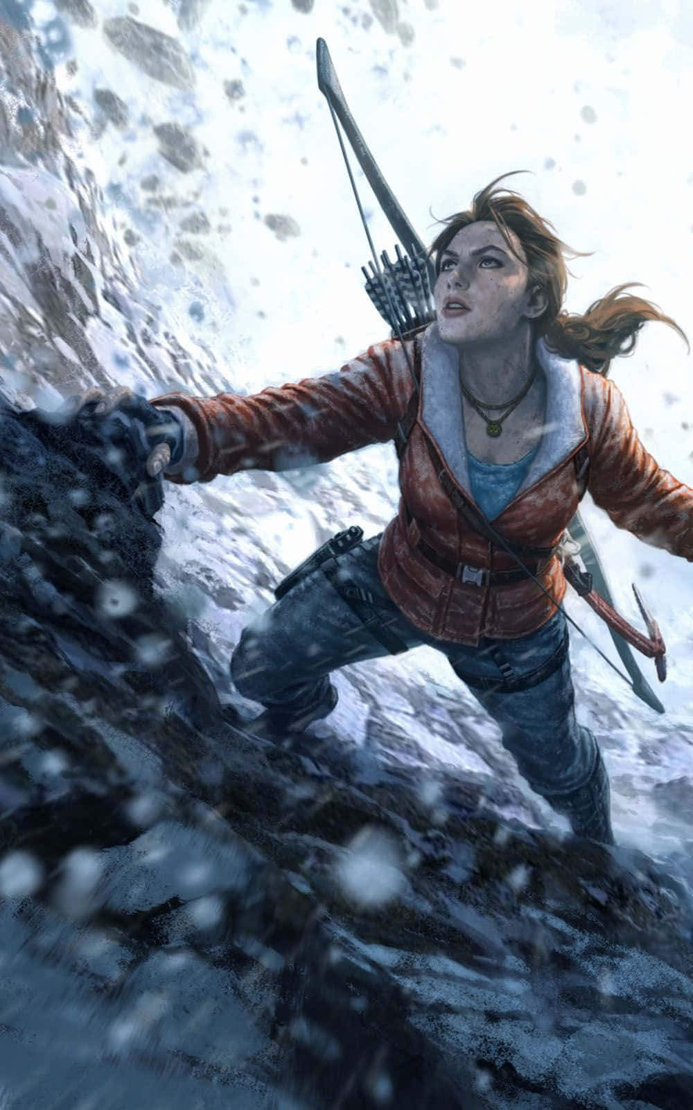 lara croft HD wallpaper Picha ya Ukuta