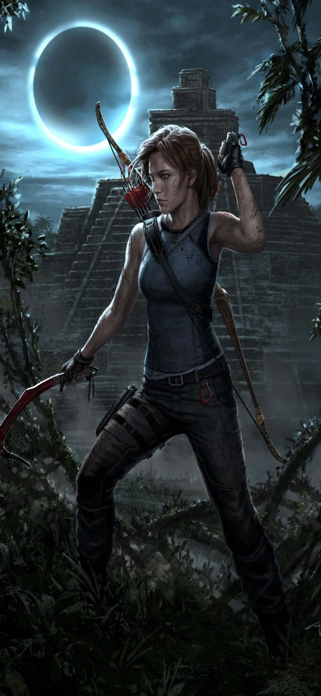 lara croft tomb raider HD wallpaper Picha ya Ukuta
