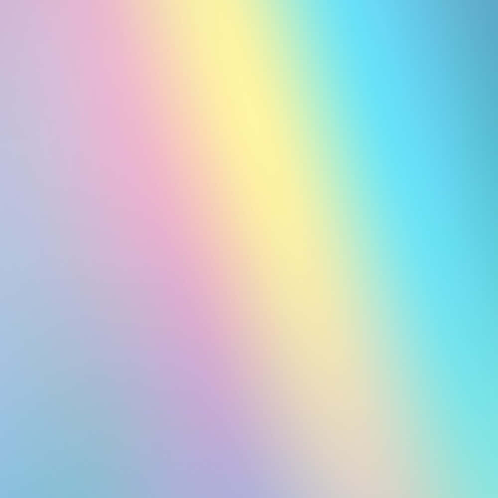 Latar Belakang Pelangi Pastel PFP Picha ya Ukuta