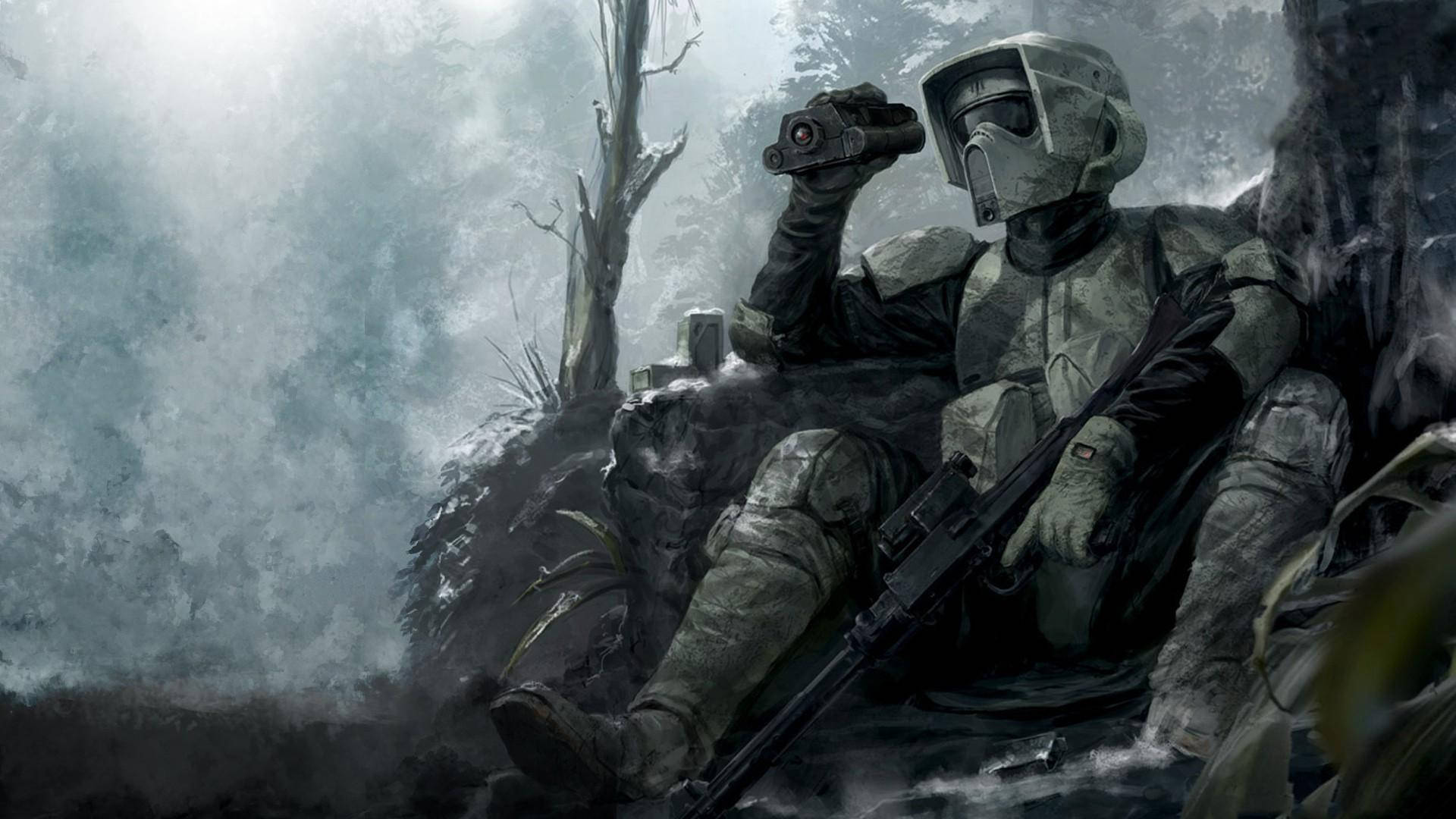 Lenga, Stormtrooper! Picha ya Ukuta