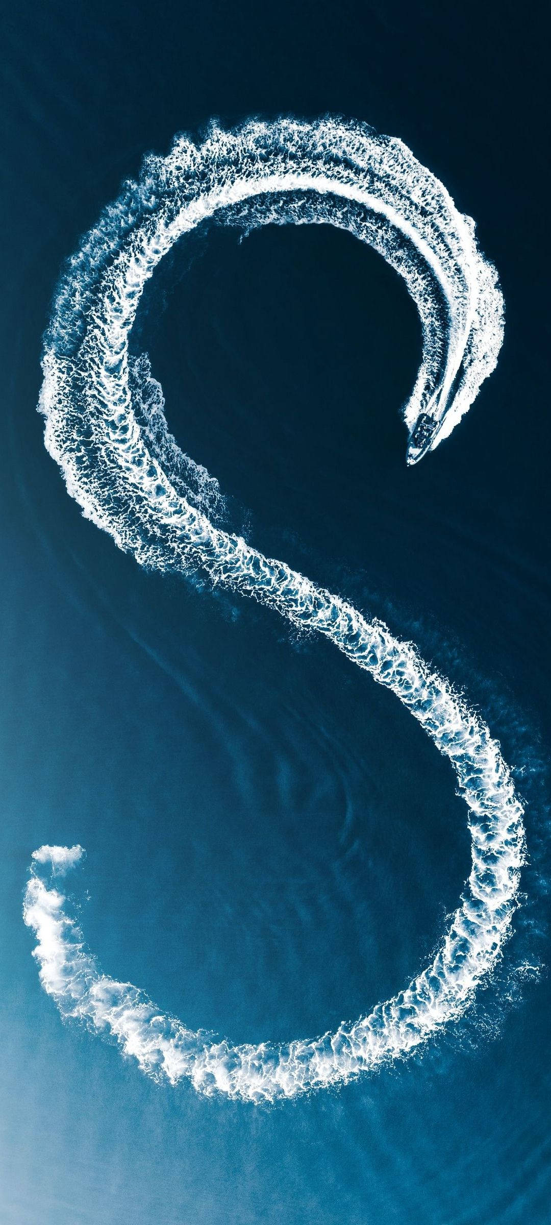 Letter S On Sea Picha ya Ukuta