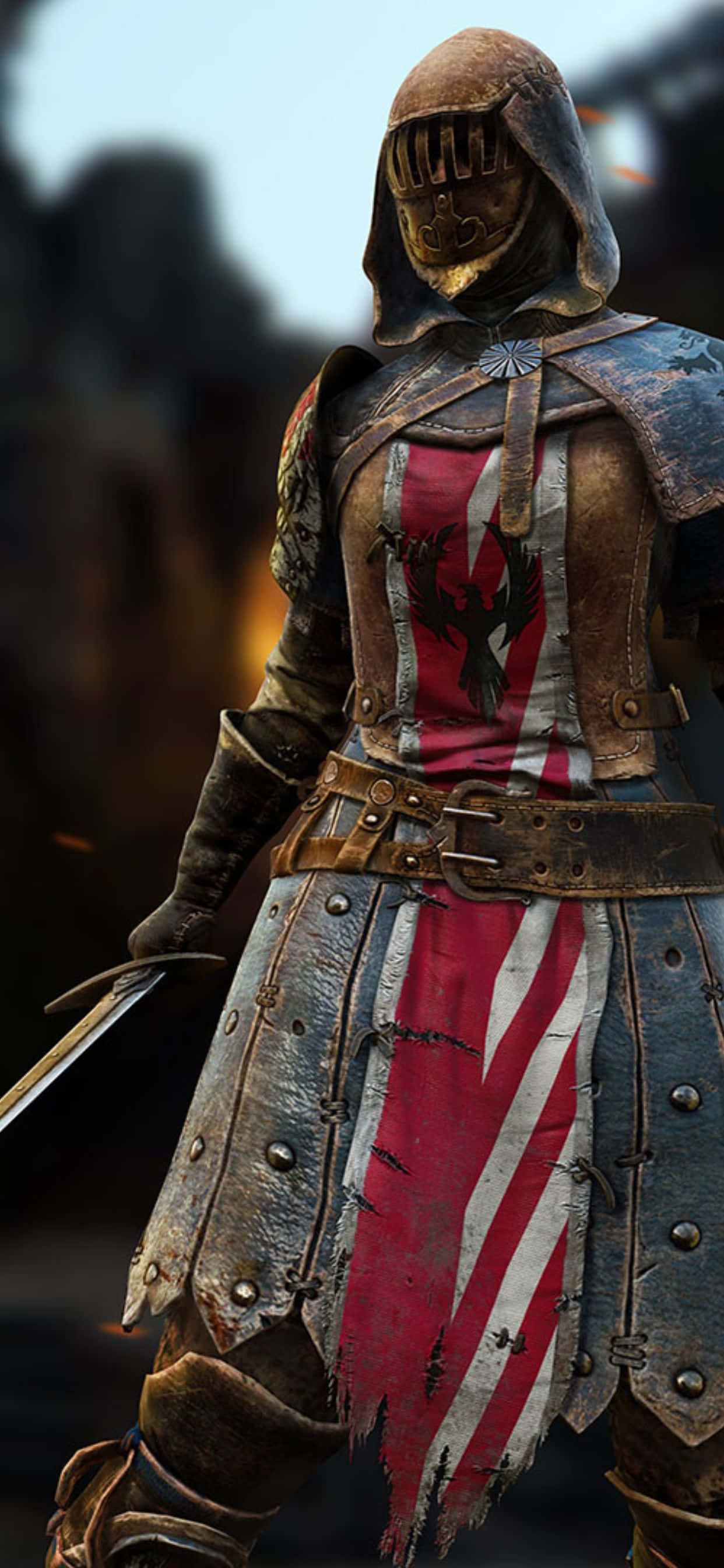 Level Up Your Gaming Experience with iPhone Xs Max and For Honor Picha ya Ukuta
