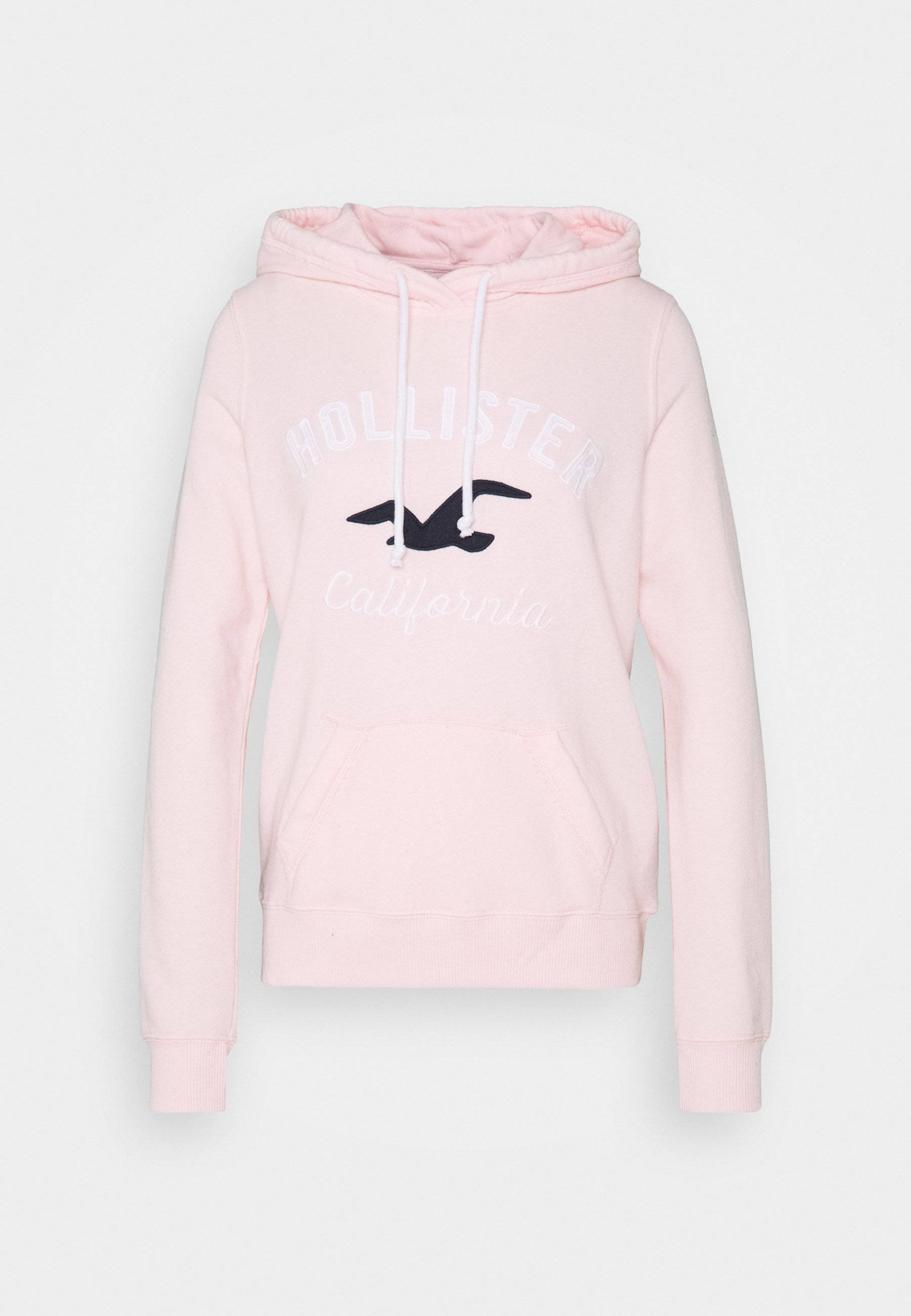 Light Pink Hollister Hoodie Jacket Picha ya Ukuta