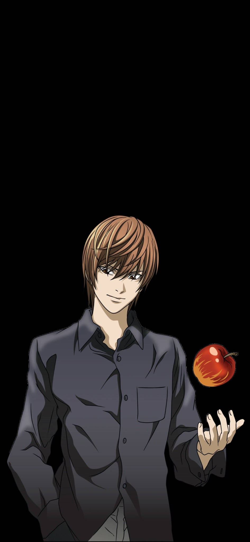 Light Yagami Apple Picha ya Ukuta