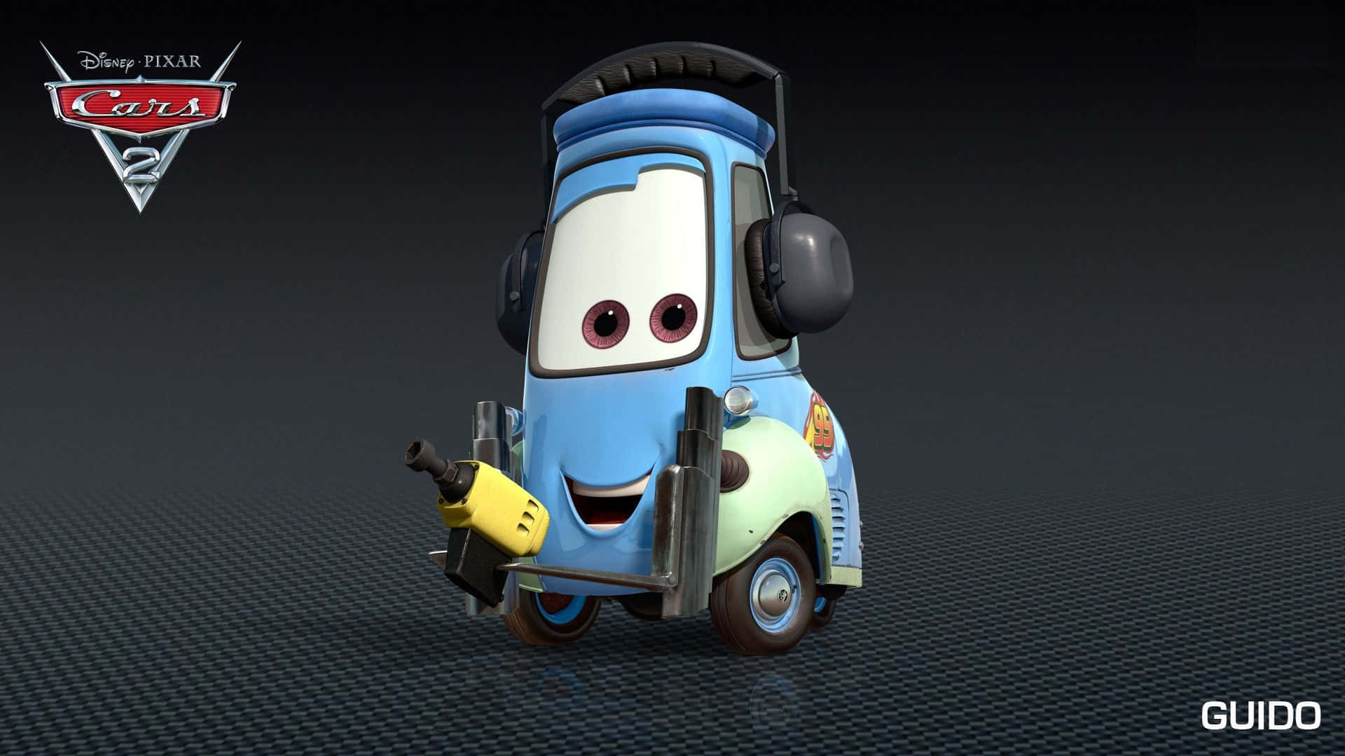 Lightning McQueen Anashawisha Mwendo wa Mwendo Wake Picha ya Ukuta