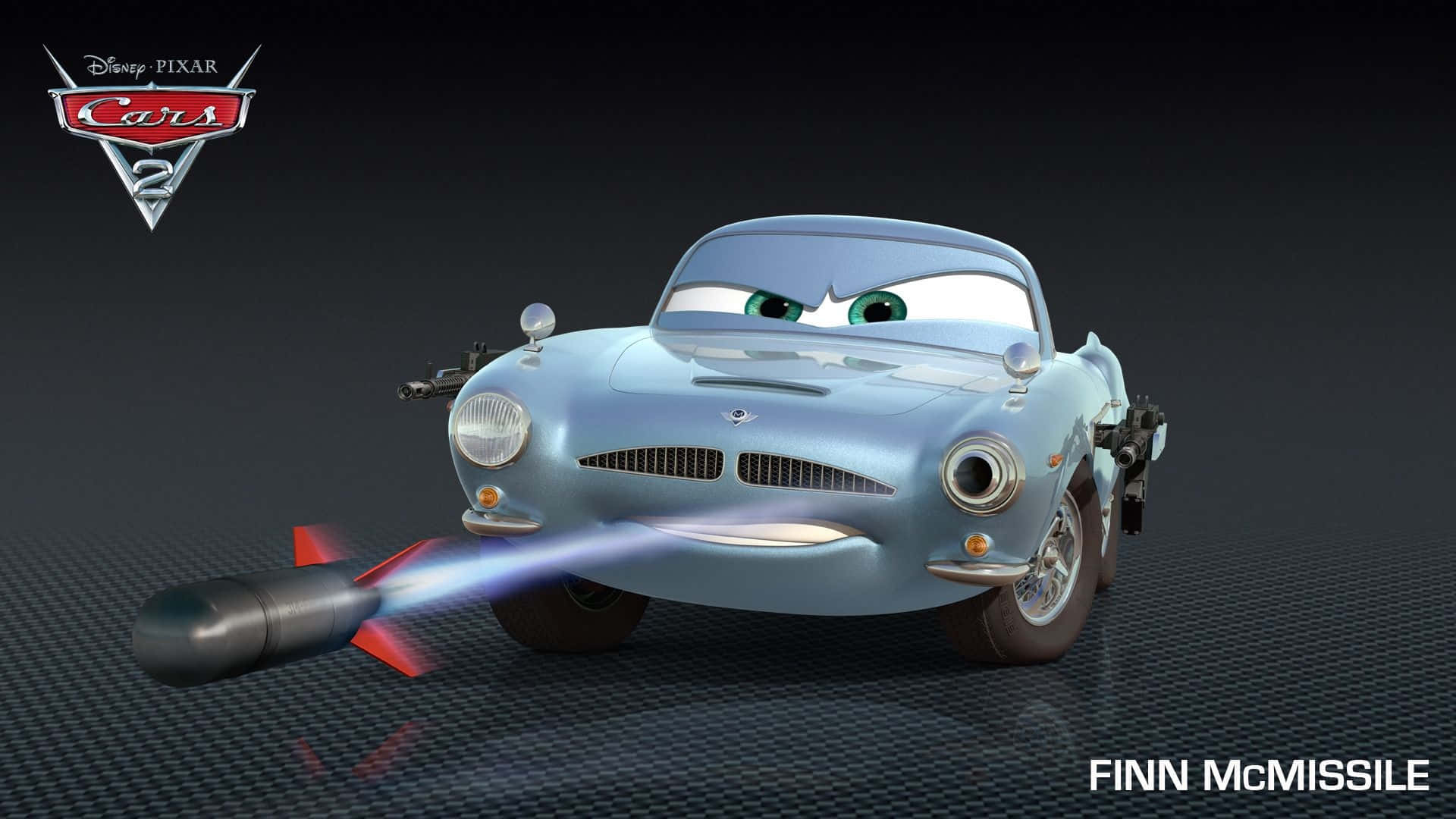 Lightning McQueen Yuko Tayari Kukimbia! Picha ya Ukuta