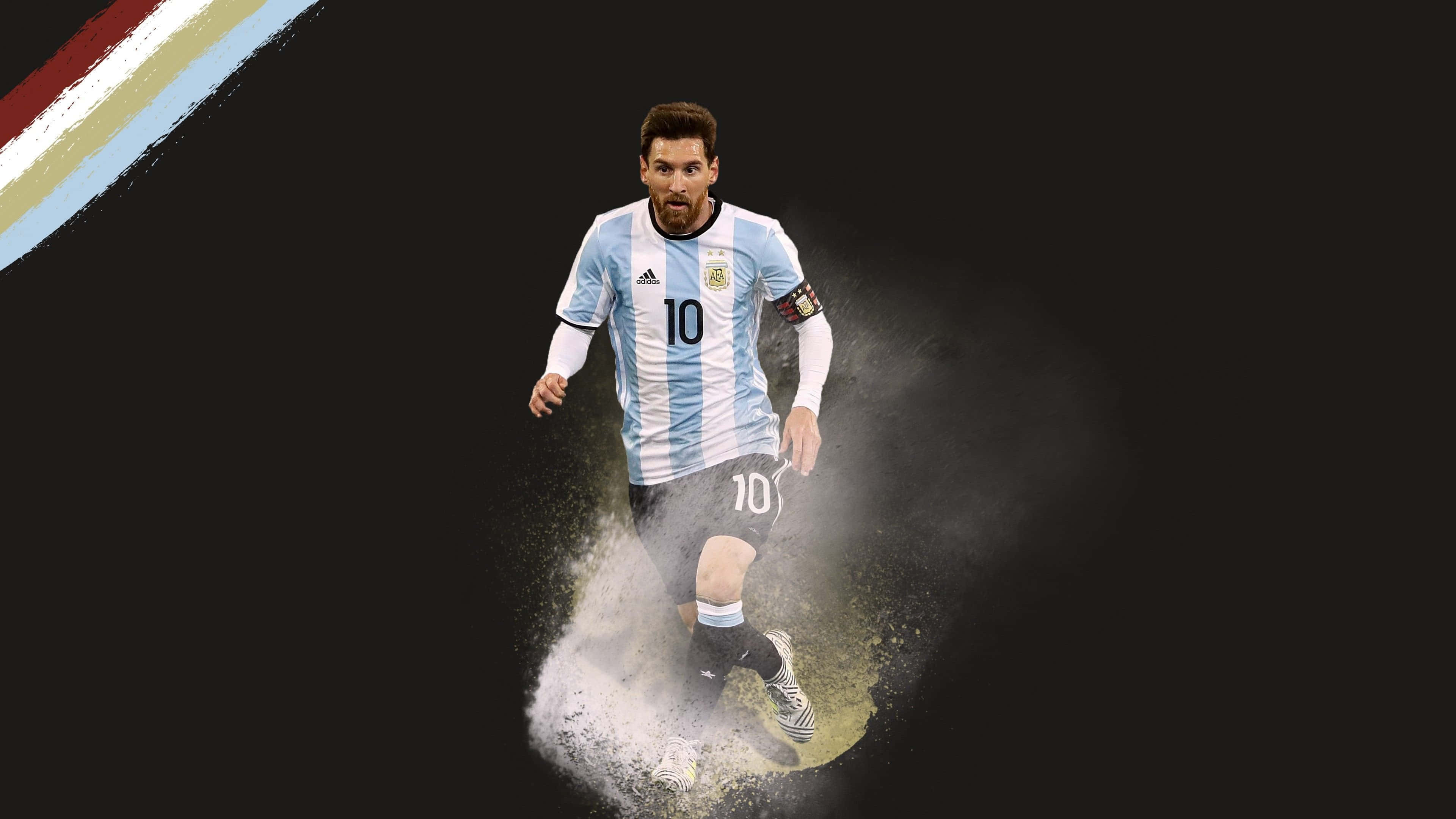 Lionel Messi akithibitisha kwa nini ni mchezaji bora wa wakati wote wa mchezo wa kufunga bao. Picha ya Ukuta