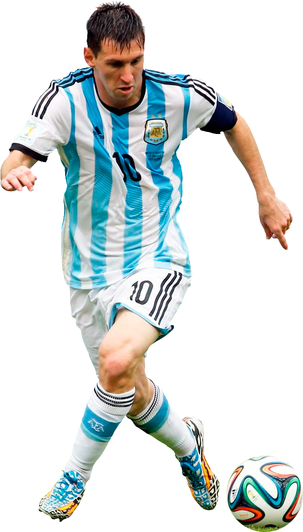 Lionel Messi Argentina Inaendesha Picha ya Ukuta