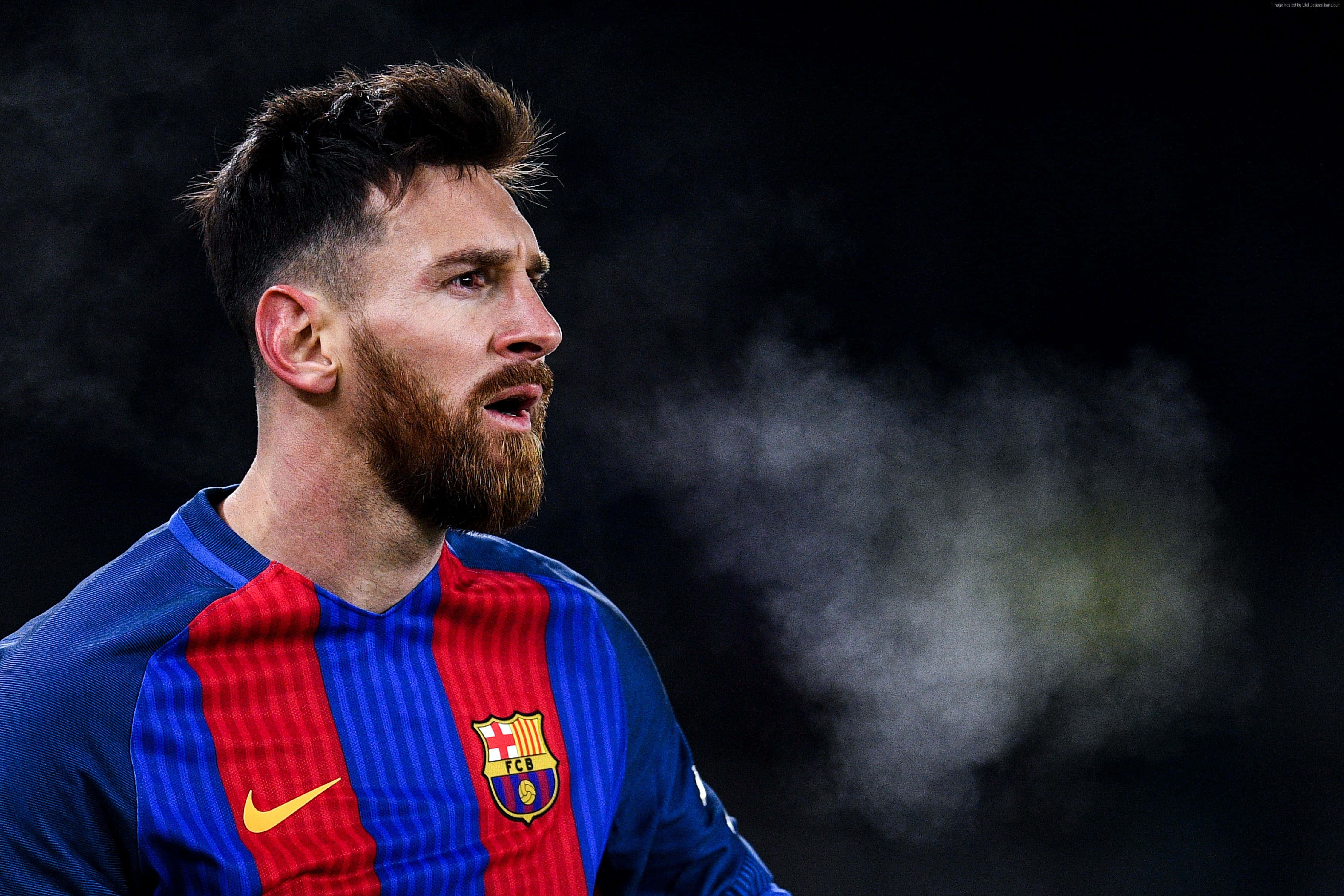 Lionel Messi Soka 4K Picha ya Ukuta