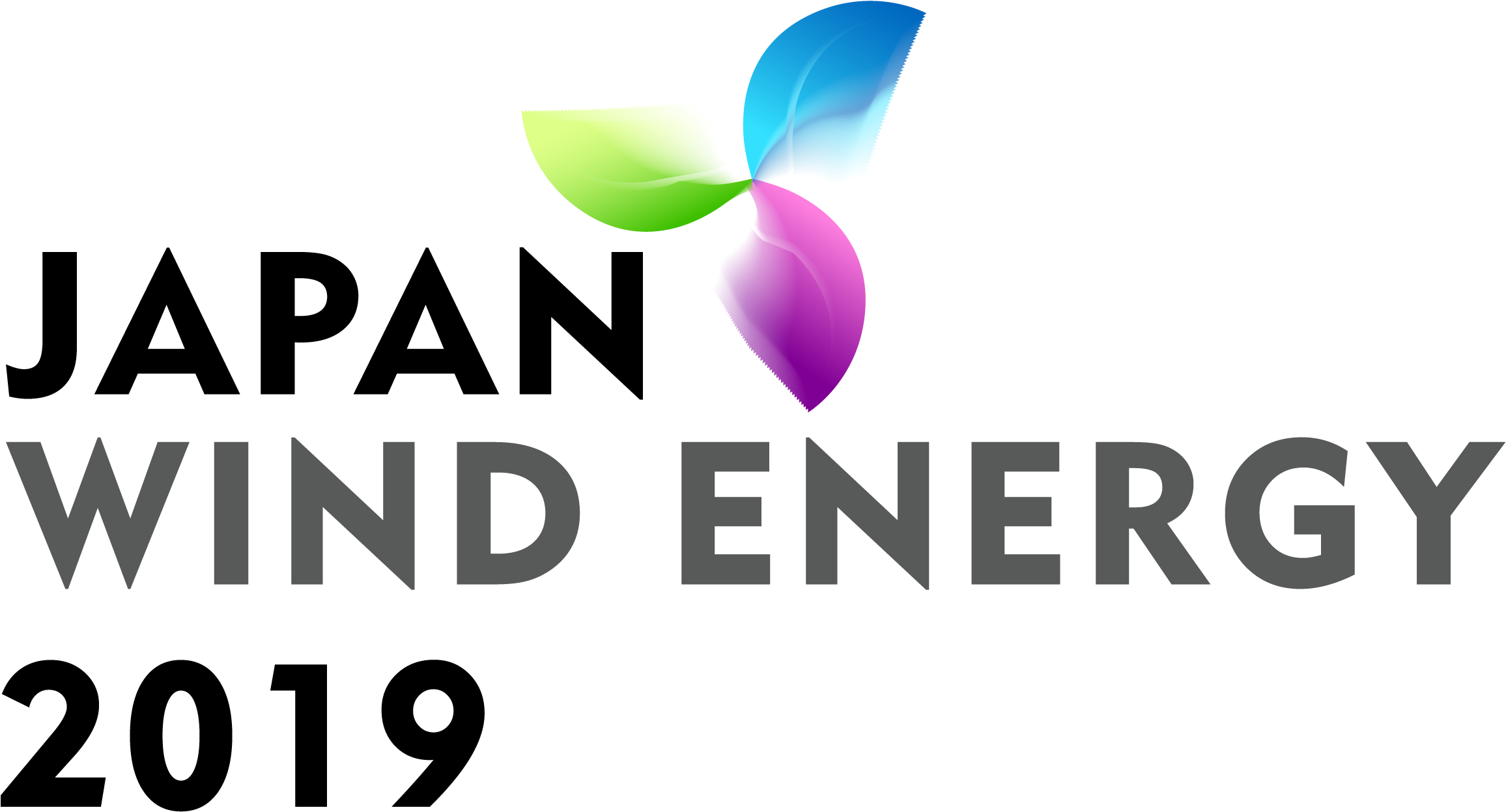 Logo ya Japan Wind Energy2019 Picha ya Ukuta