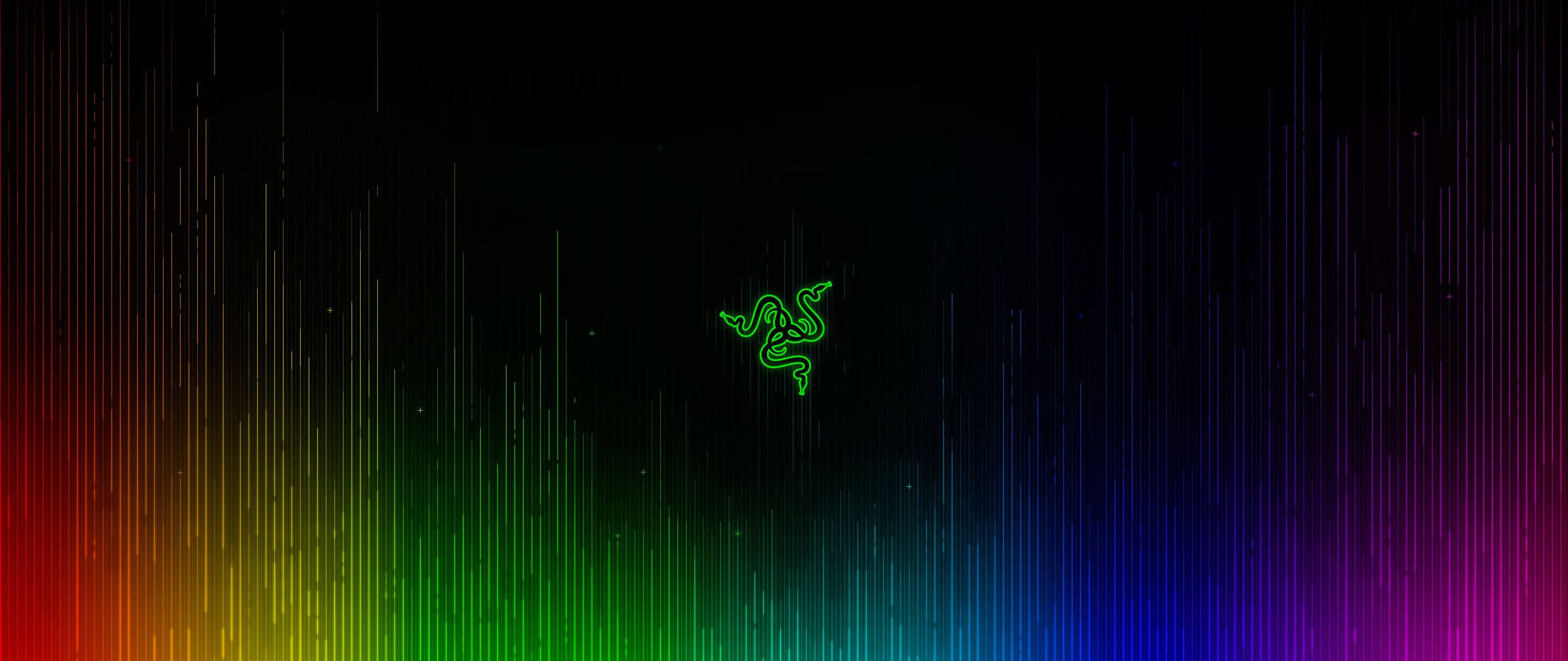 Logo ya Razer ya Kijani Picha ya Ukuta