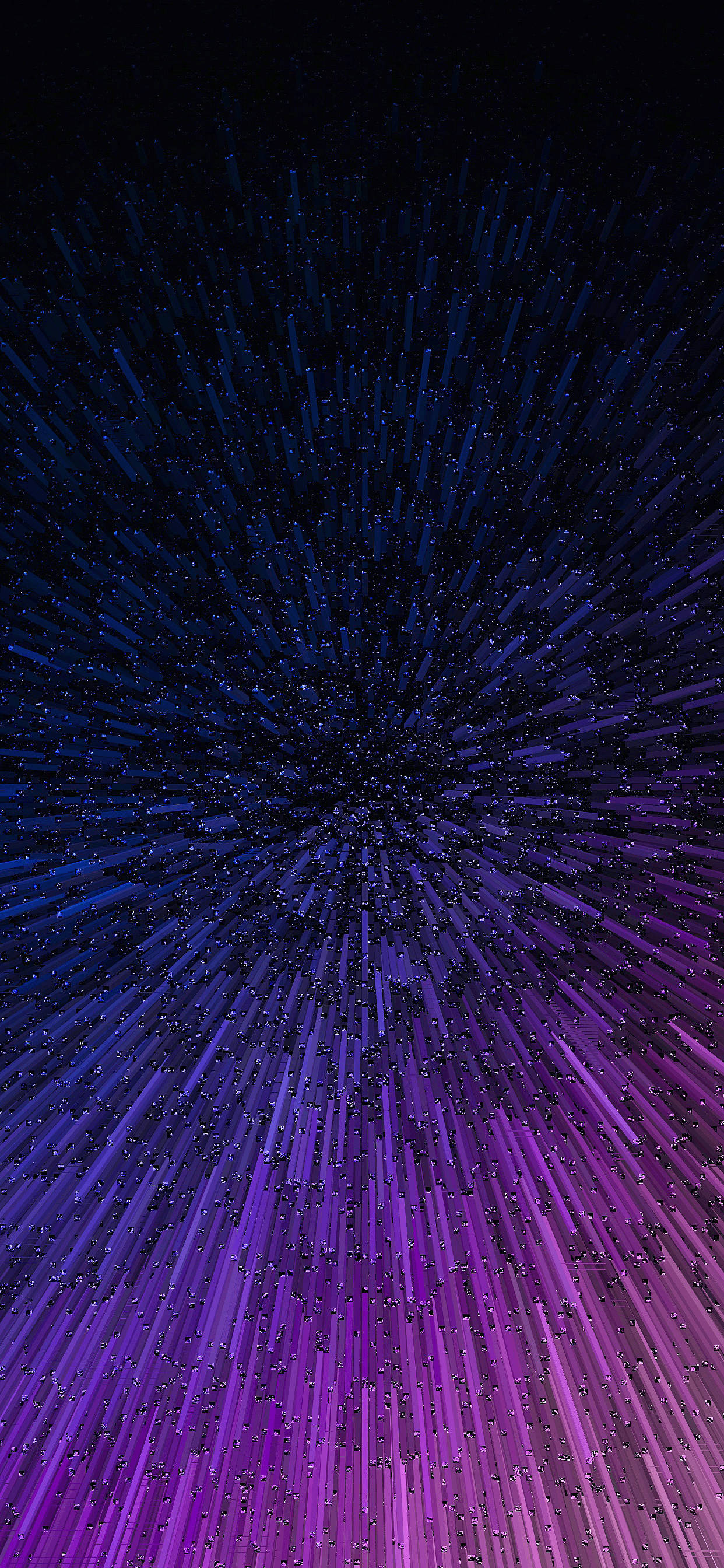 Long Colorful Raindrops iPhone Xs Picha ya Ukuta