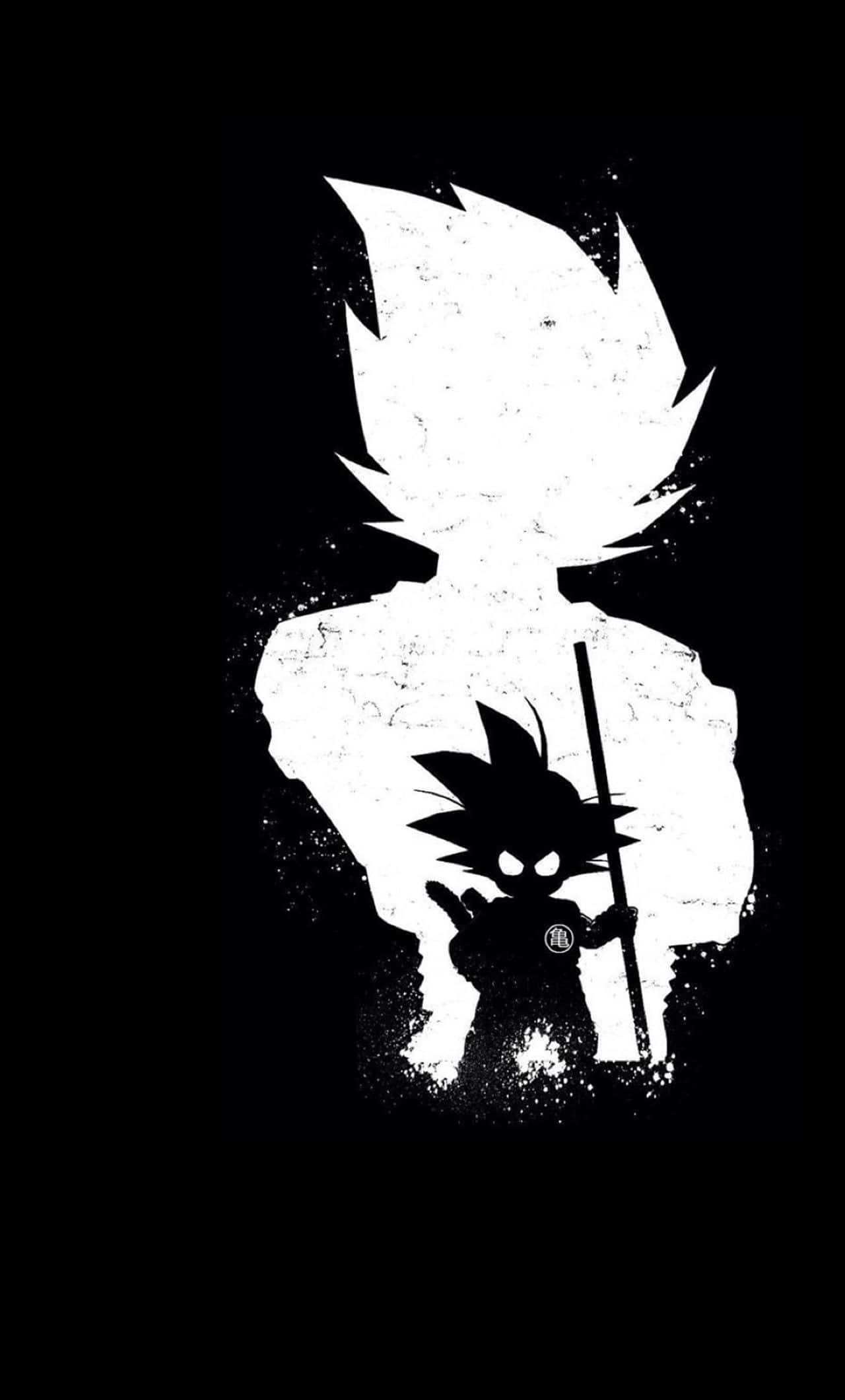 Look Cool Anime Style with this iPhone Picha ya Ukuta