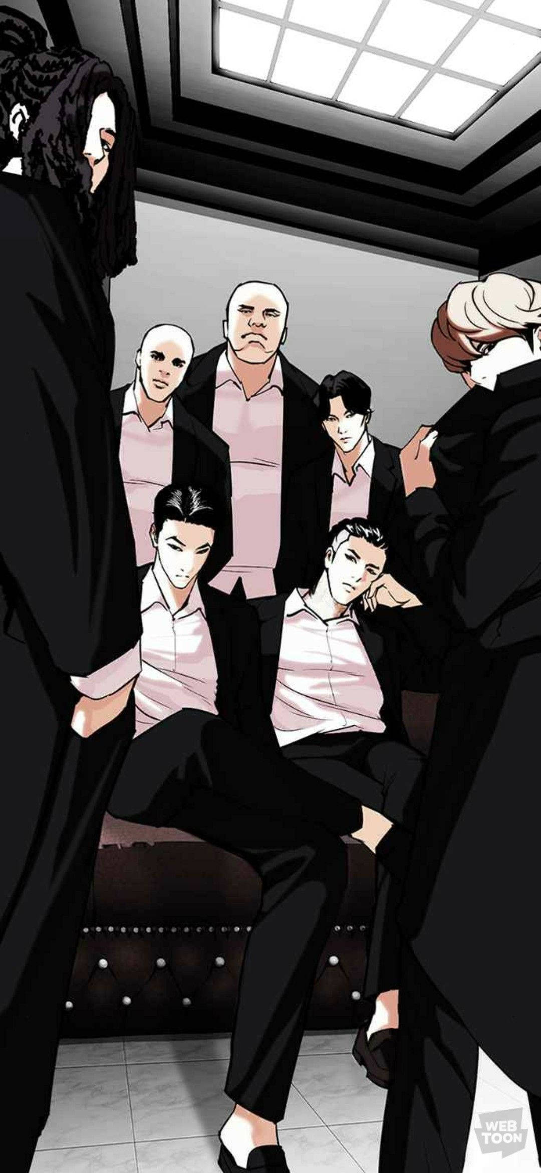 Lookism Powerful Crews Picha ya Ukuta