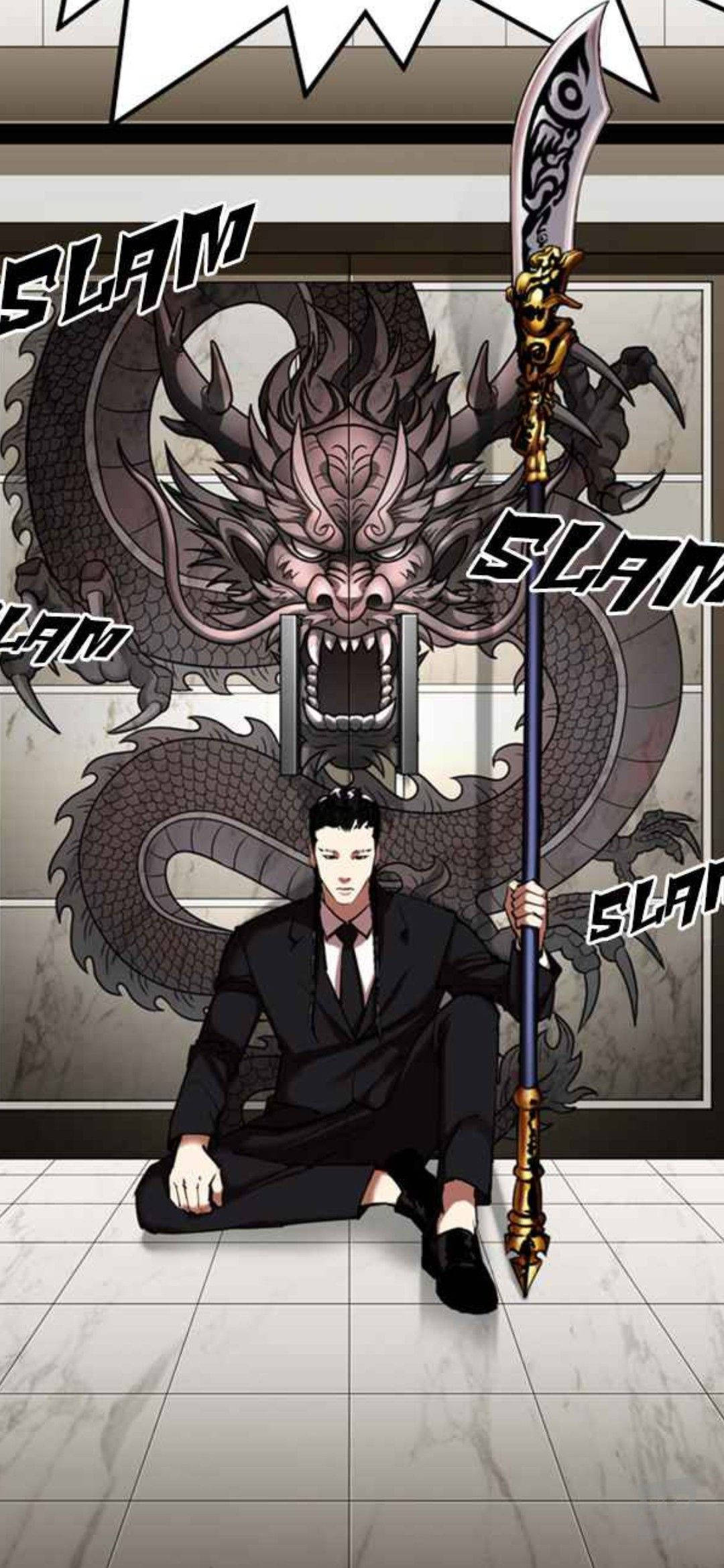 Lookism Xiaolong na Mwanga Picha ya Ukuta