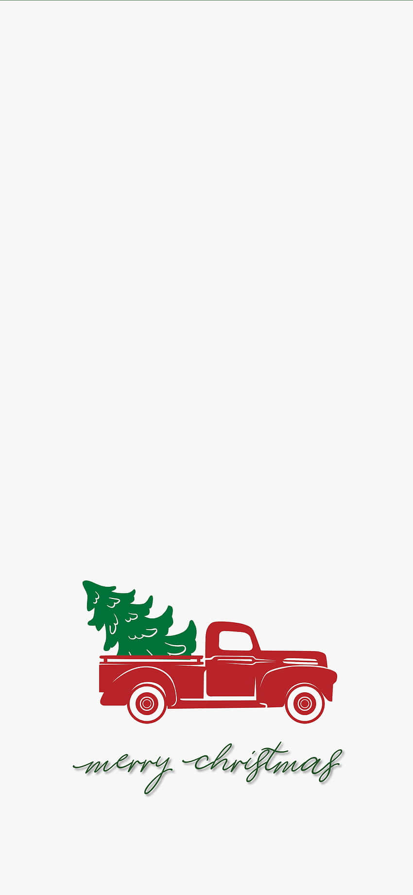 Truck Vintage Iliyopambwa Picha ya Ukuta