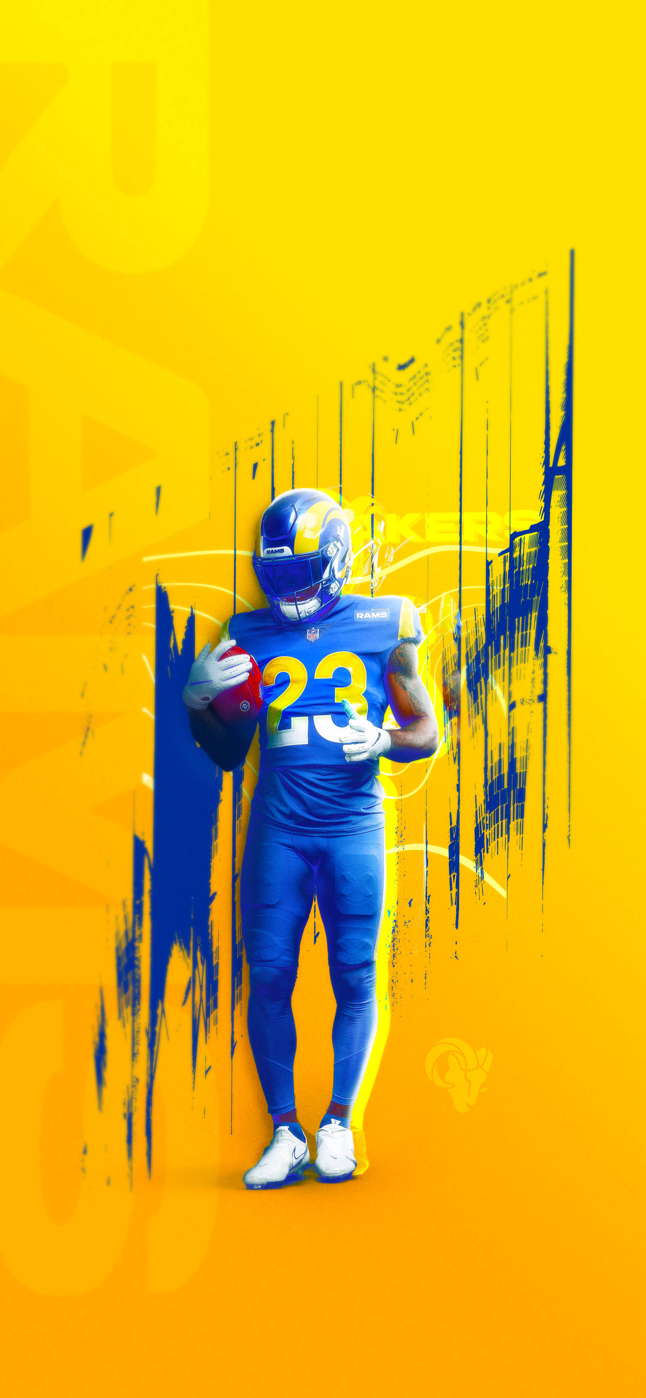 Los Angeles Rams 23 Picha ya Ukuta